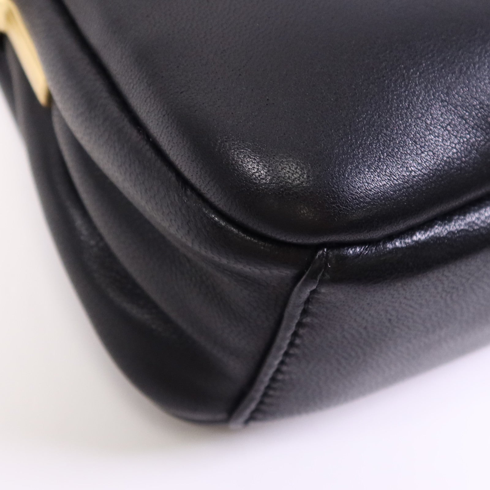 COACH 羊皮皮革Mini 2 Way Bag金扣手挽肩背兩用袋