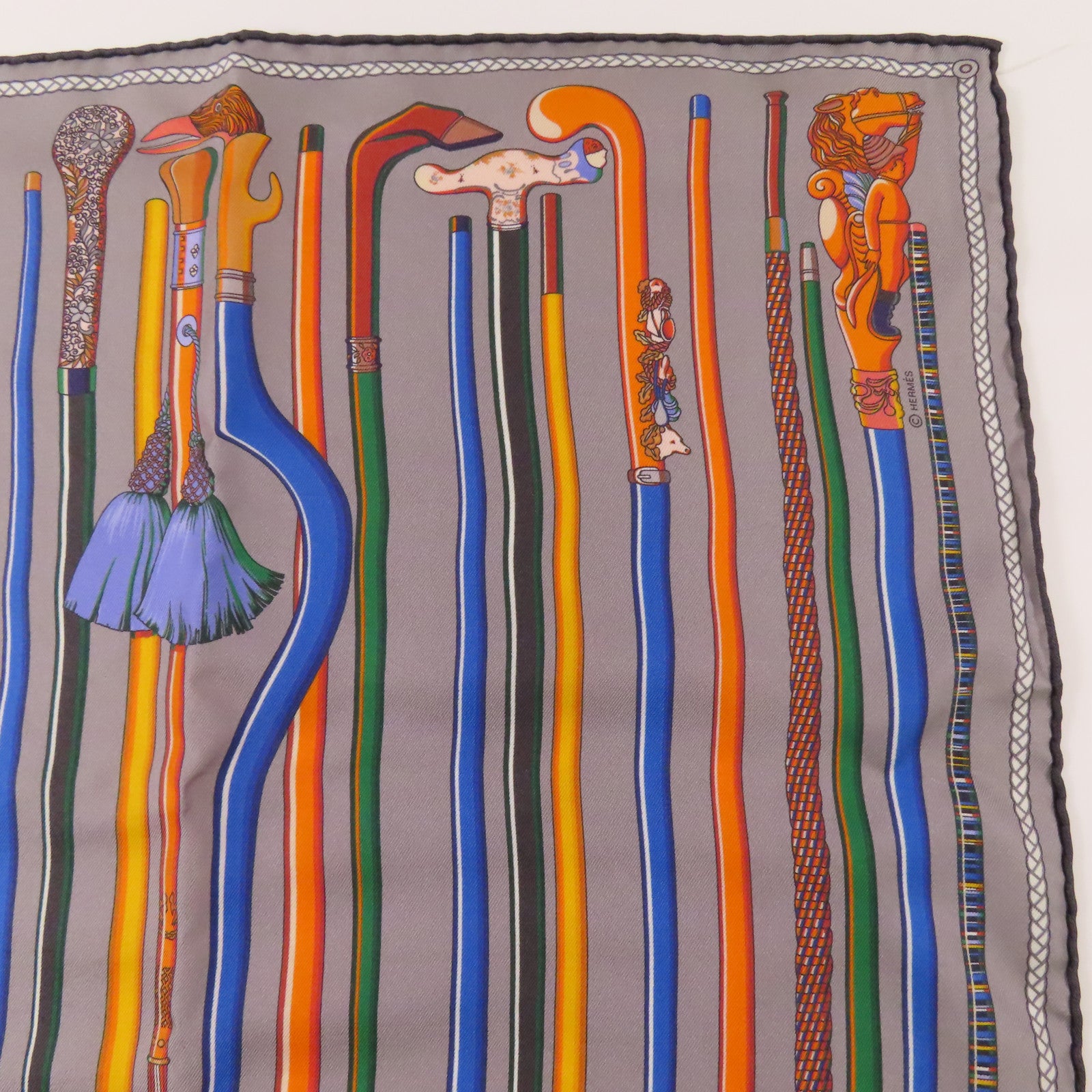 HERMES 絲質Scarf 40X40絲巾