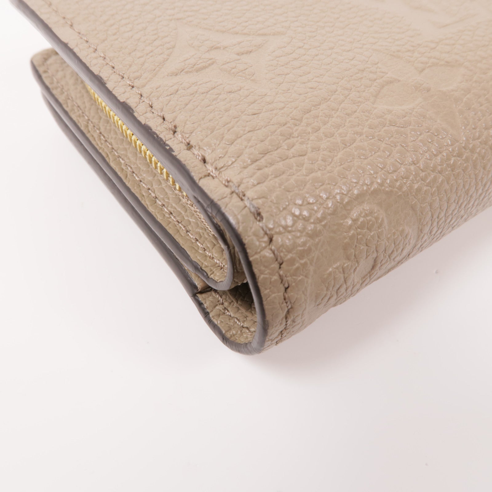 LOUIS VUITTON Monogram Empreinte Clea Wallet金扣錢包