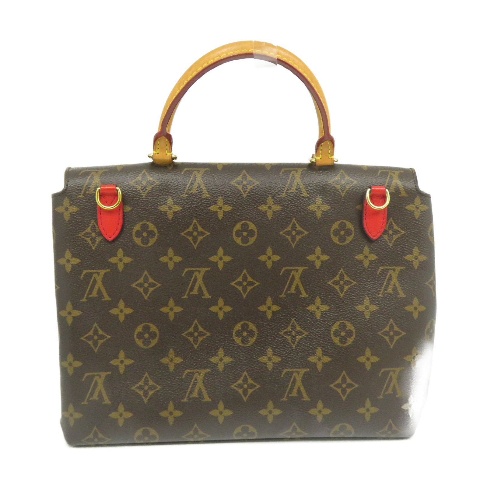 LOUIS VUITTON 【激減優惠】Monogram Marignan金扣手挽肩背兩用袋棕色