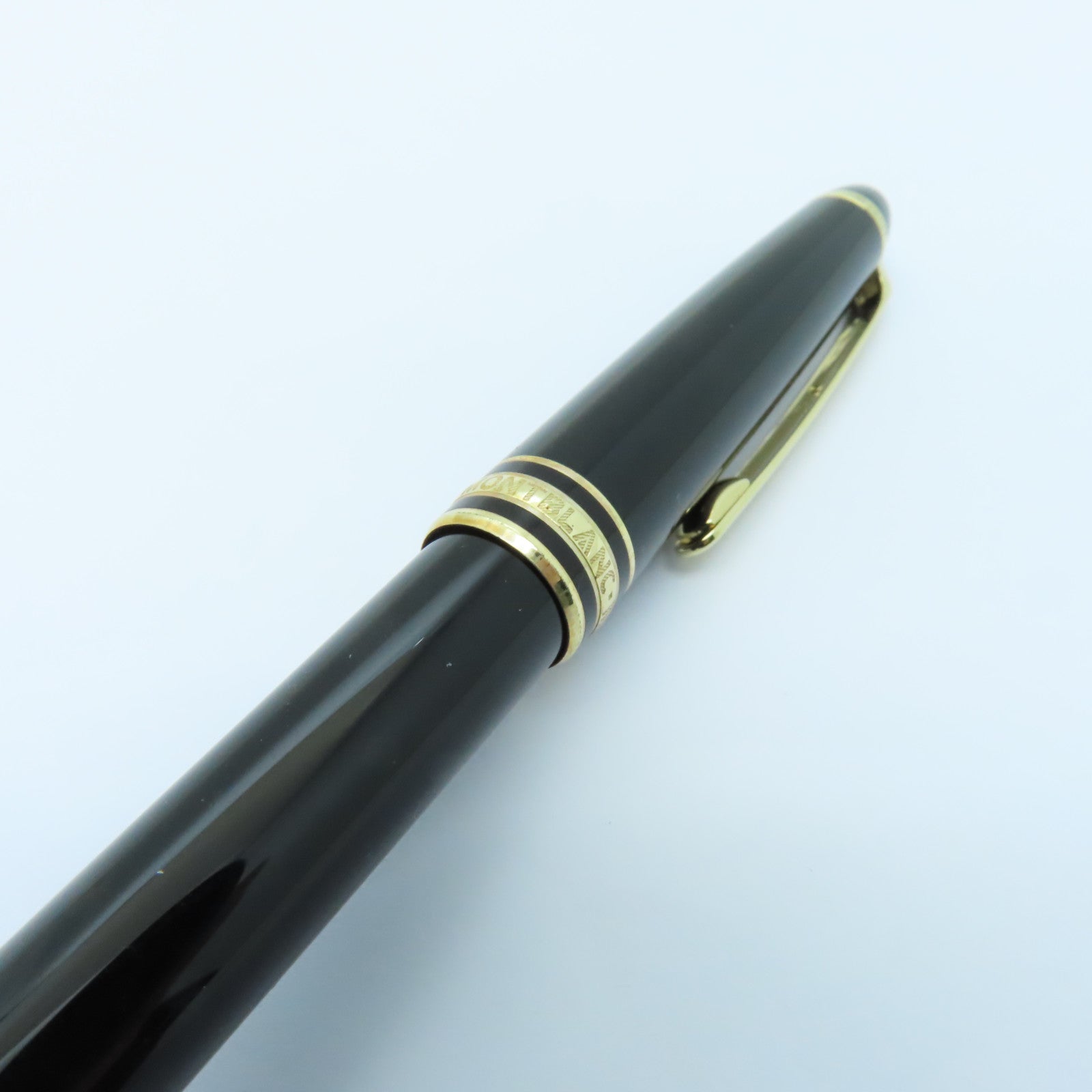 MONTBLANC 【激減優惠】金屬Rollerball Pen金扣原子筆黑色