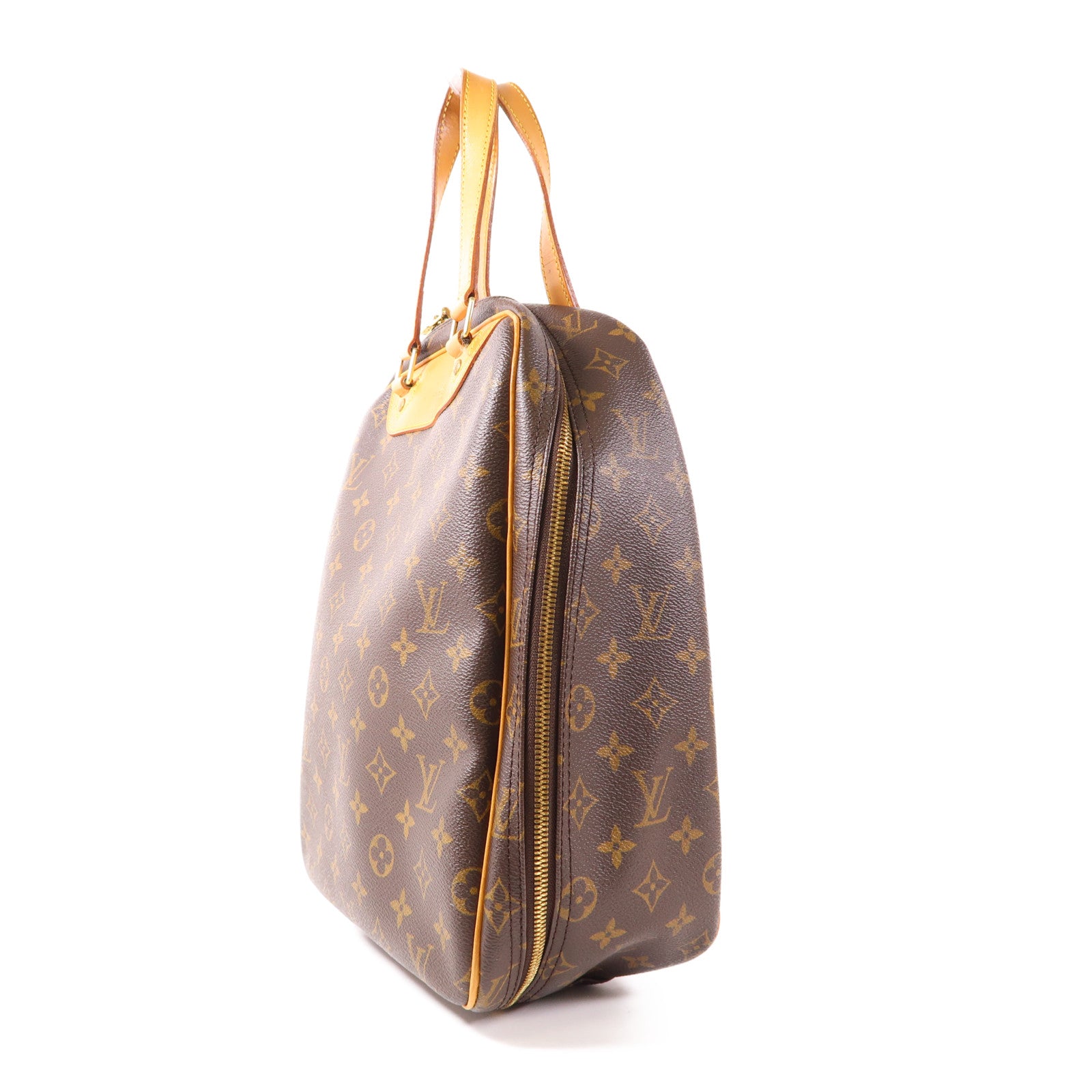 LOUIS VUITTON Monogram Excursion Shoe Case金扣手挽袋
