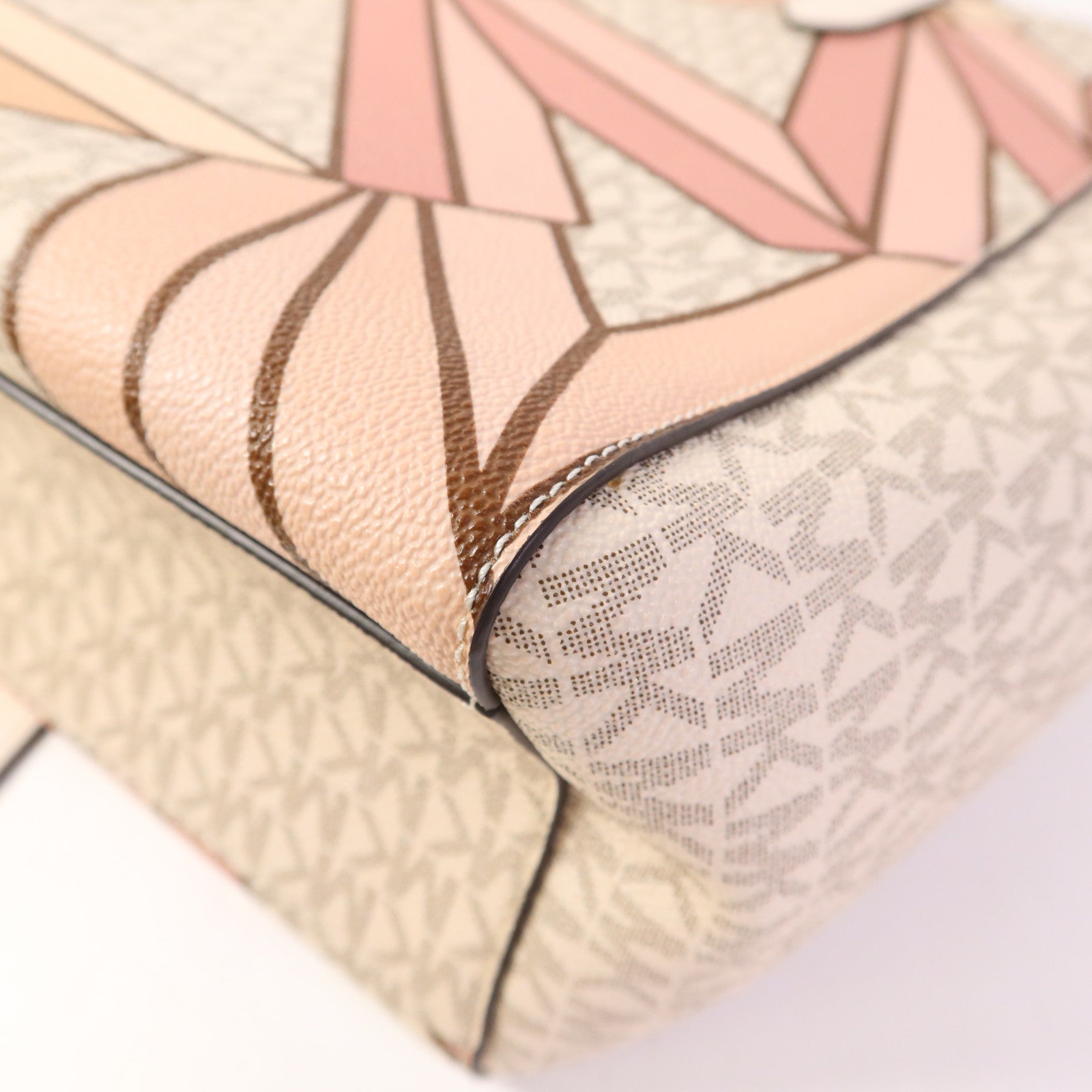 Michael Kors 塗層帆布Tote Bag金扣手挽袋