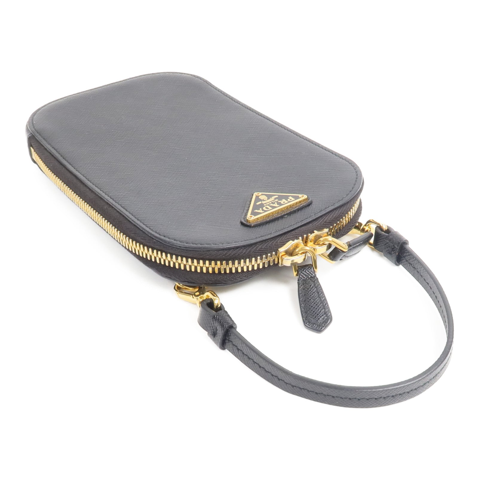 PRADA Saffiano皮革Phone Pouch手機袋