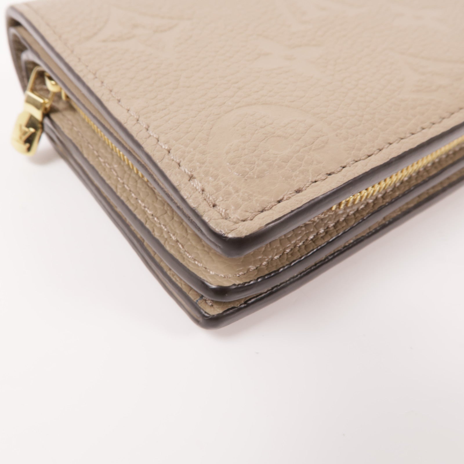 LOUIS VUITTON Monogram Empreinte Clea Wallet金扣錢包