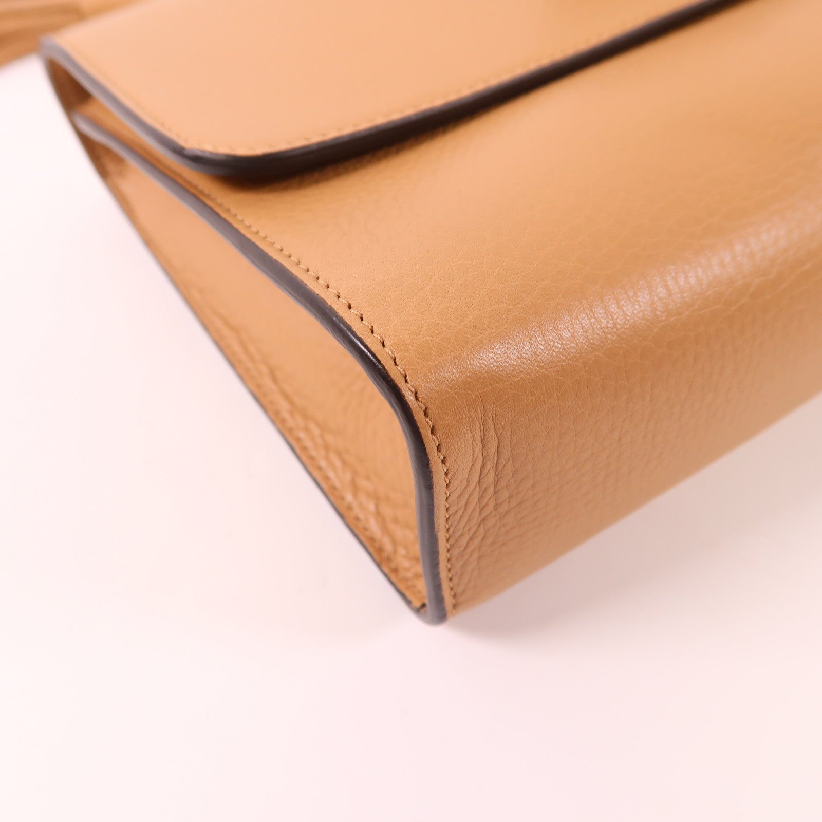 GUCCI 牛皮皮革Shoulder Bag金扣鏈帶肩背袋