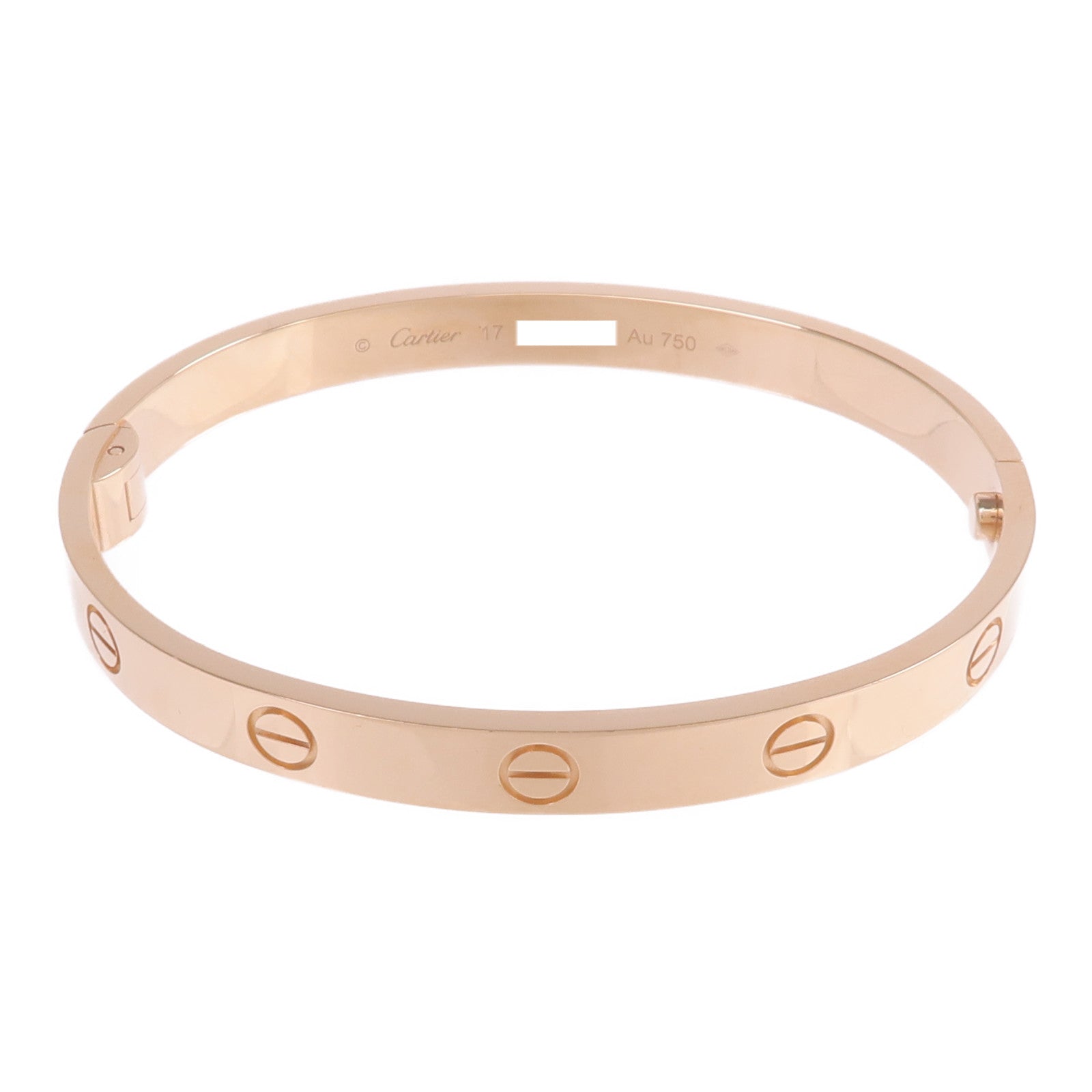 CARTIER 18K玫瑰金Love Bracelet手鐲