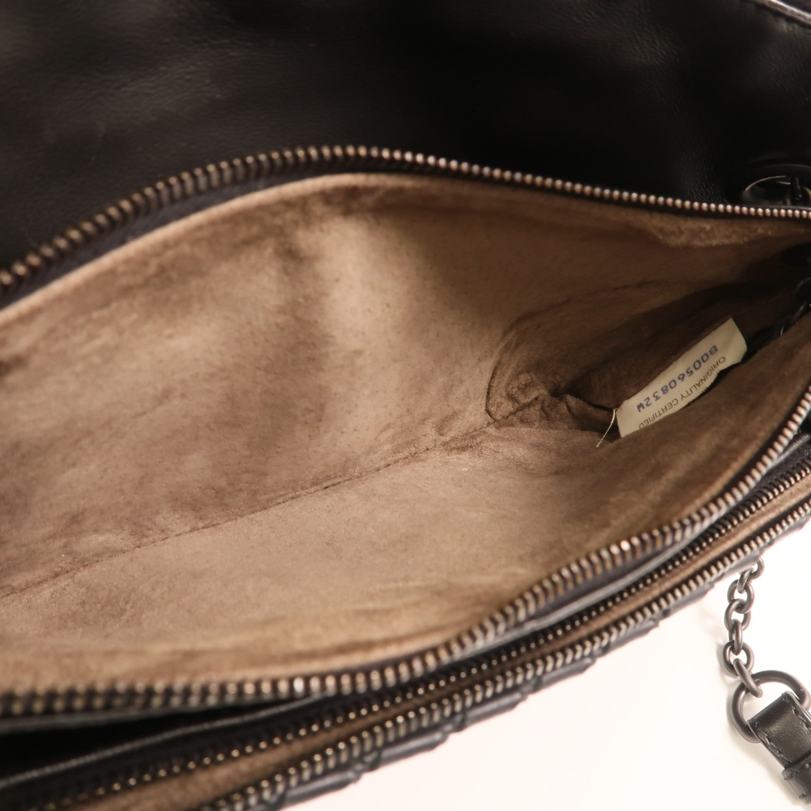 BOTTEGA VENETA 牛皮皮革Shoulder Bag鏈帶肩背袋