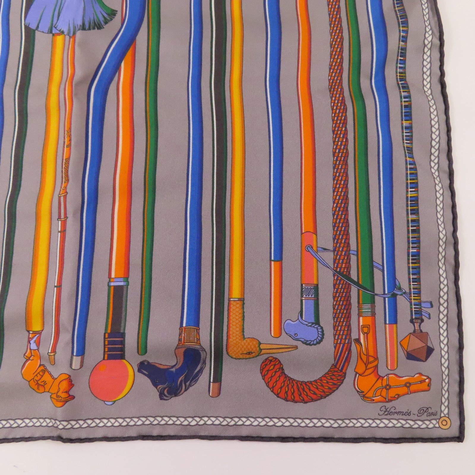 HERMES 絲質Scarf 40X40絲巾