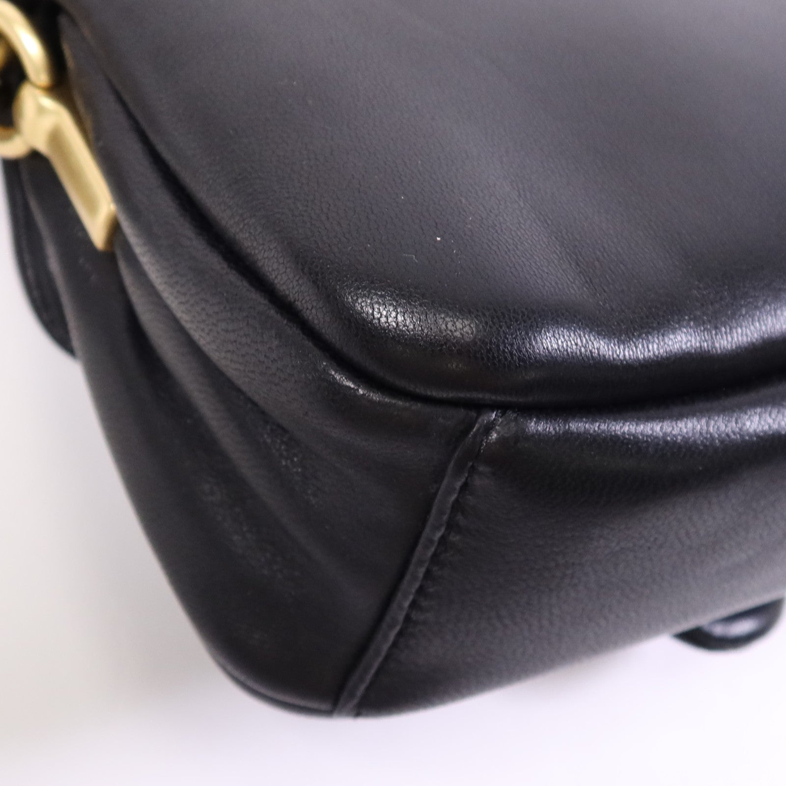 COACH 羊皮皮革Mini 2 Way Bag金扣手挽肩背兩用袋