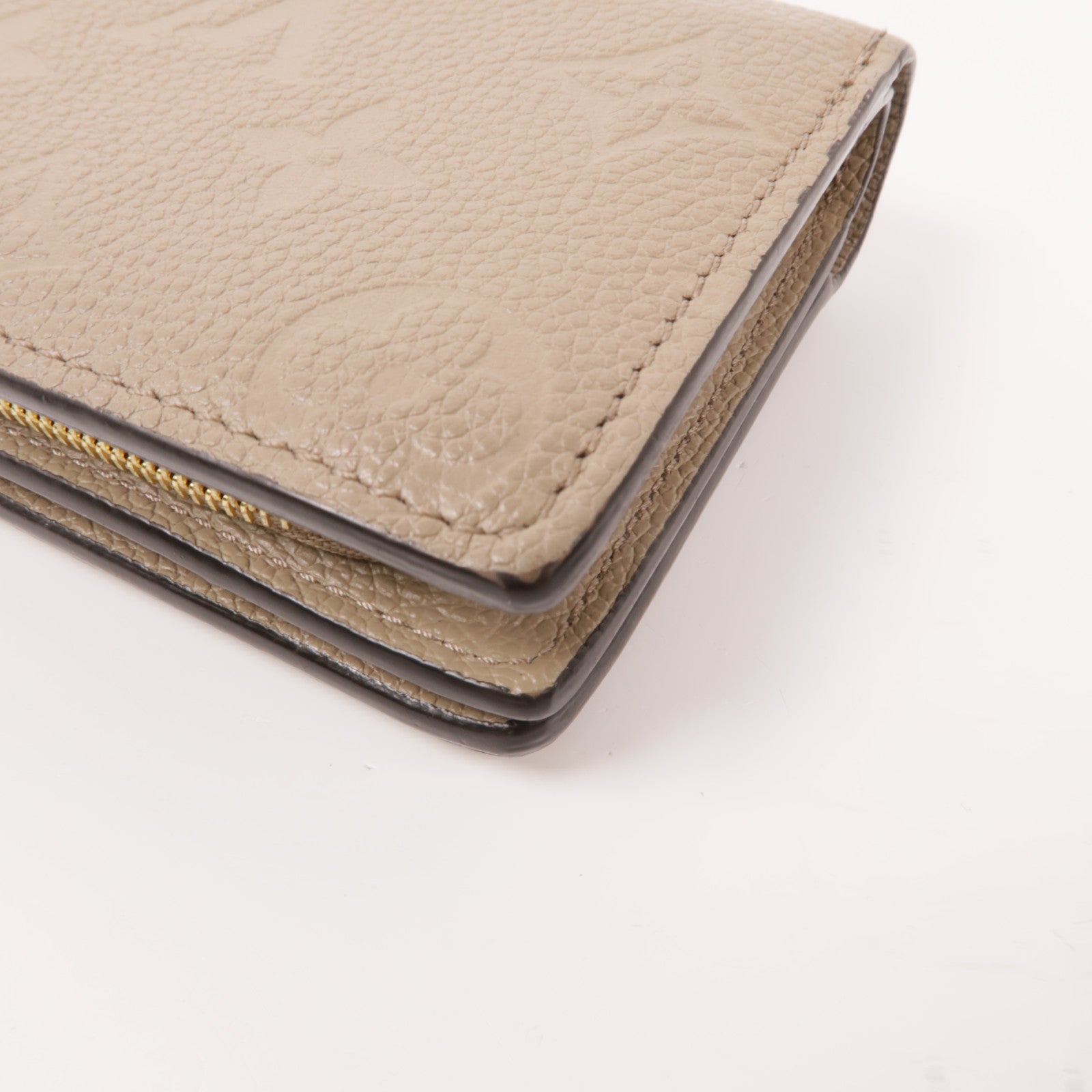 LOUIS VUITTON Monogram Empreinte Clea Wallet金扣錢包