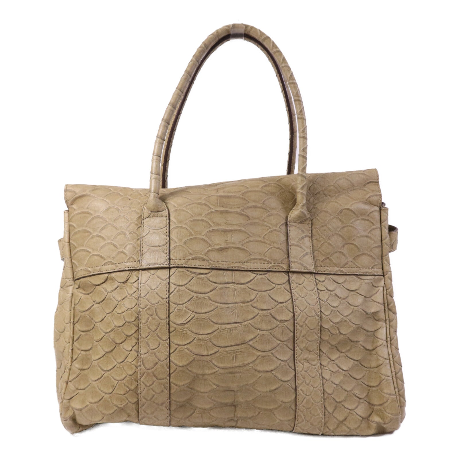 MULBERRY 牛皮皮革Bayswater金扣手挽袋