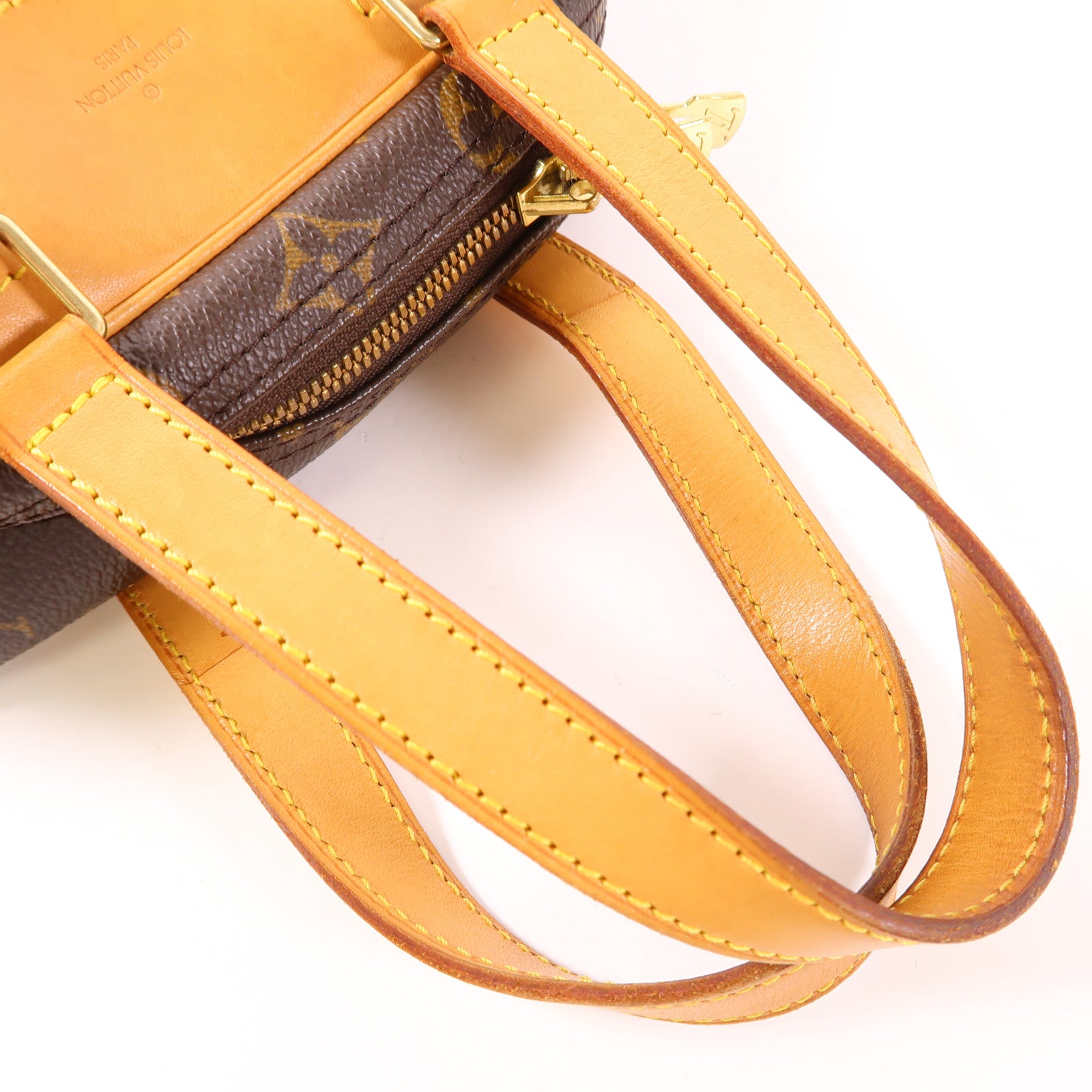 LOUIS VUITTON Monogram Excursion Shoe Case金扣手挽袋