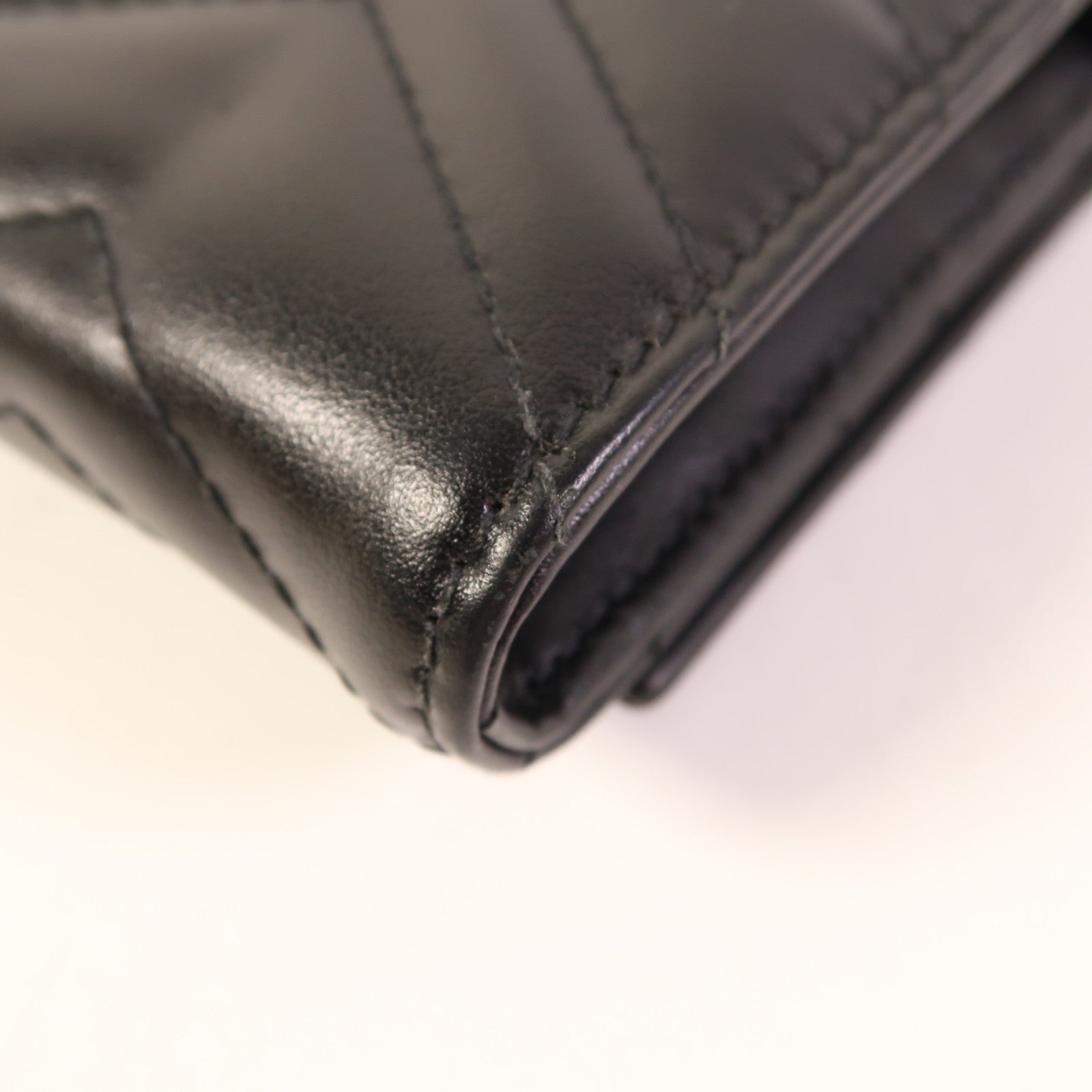 GUCCI 牛皮皮革Long Wallet金扣錢包