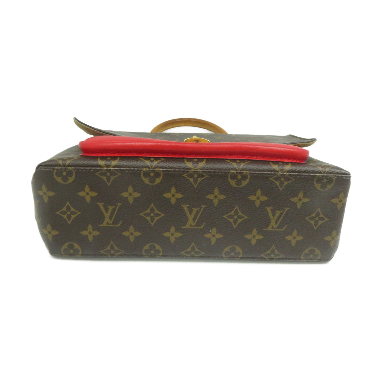 LOUIS VUITTON 【激減優惠】Monogram Marignan金扣手挽肩背兩用袋棕色