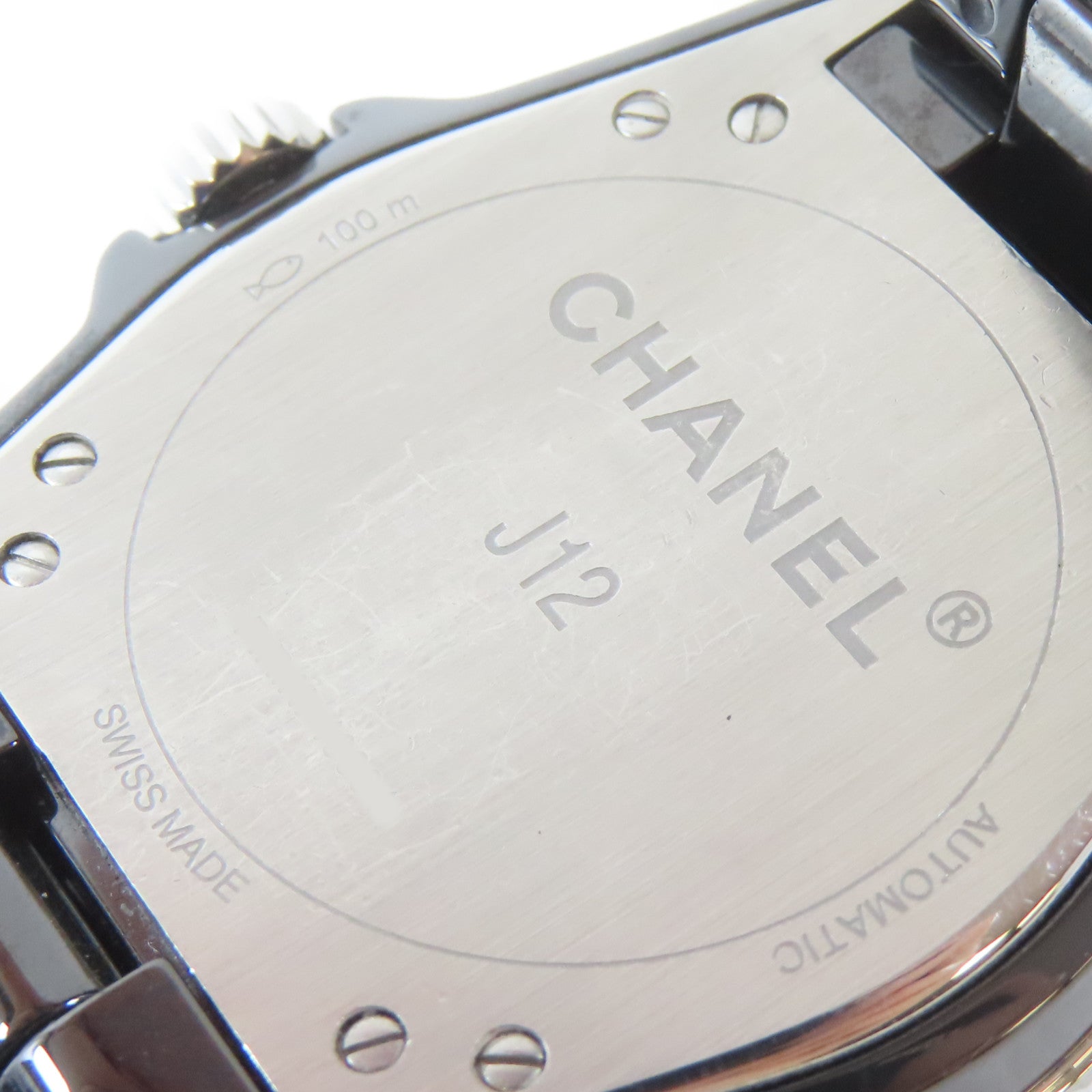 CHANEL J12Ceramic陶瓷鑽石自動機芯手錶黑色