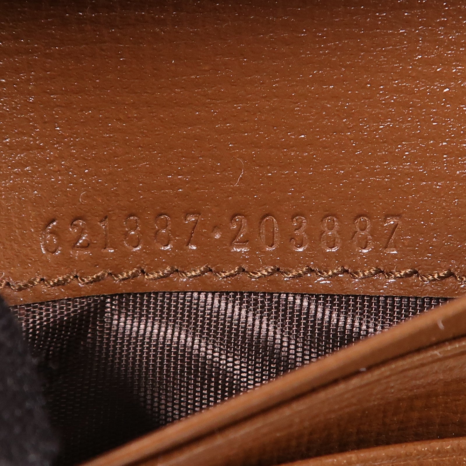 GUCCI 塗層帆布Horsebit 1955 Wallet金扣錢包