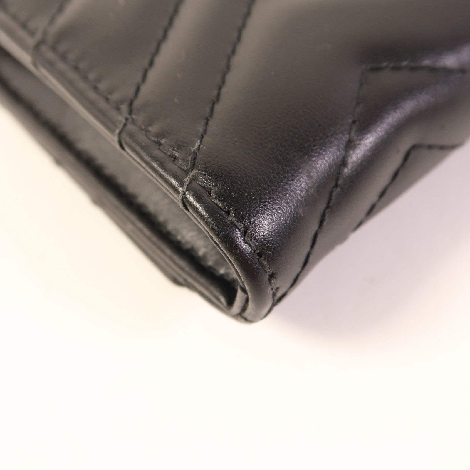 GUCCI 牛皮皮革Long Wallet金扣錢包