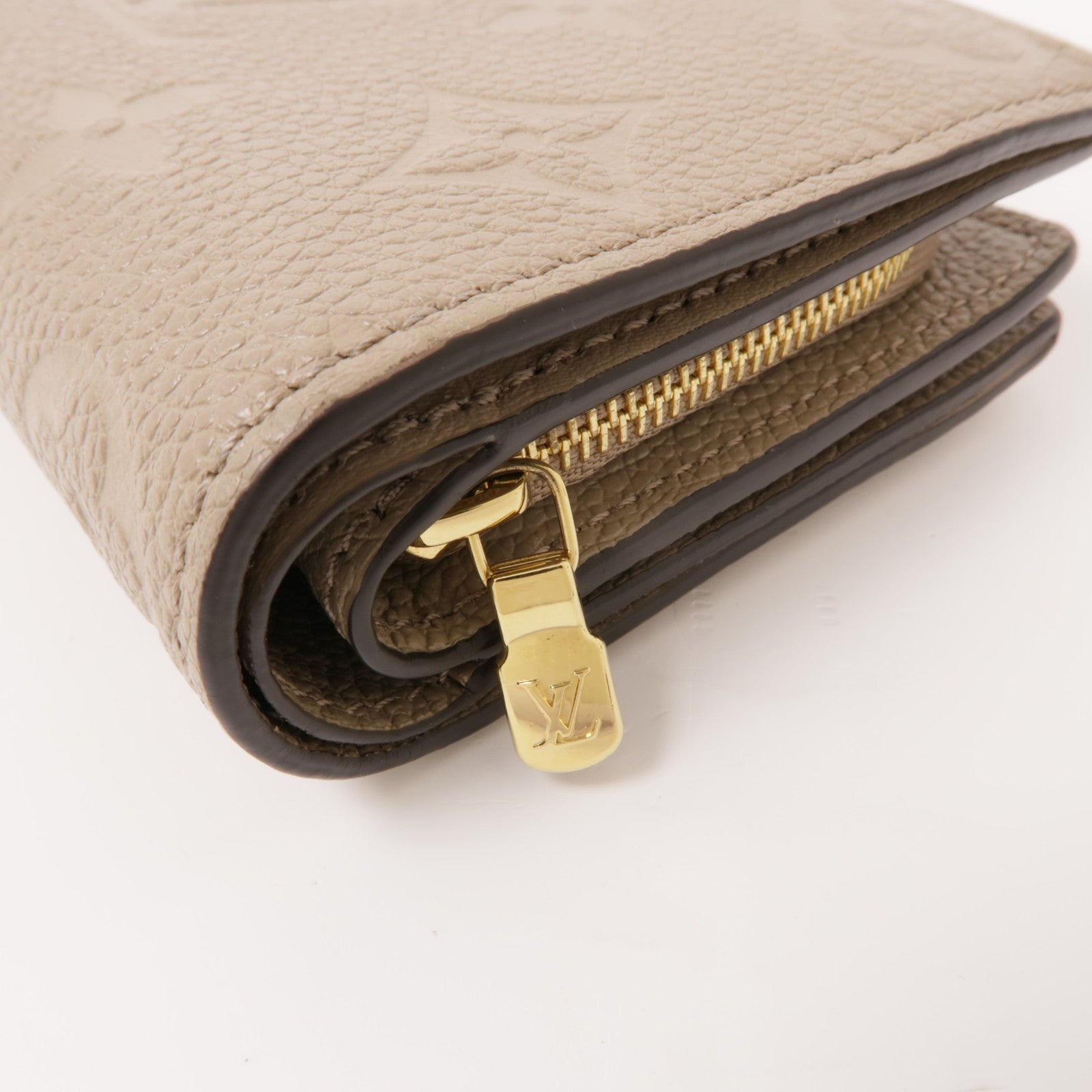 LOUIS VUITTON Monogram Empreinte Clea Wallet金扣錢包