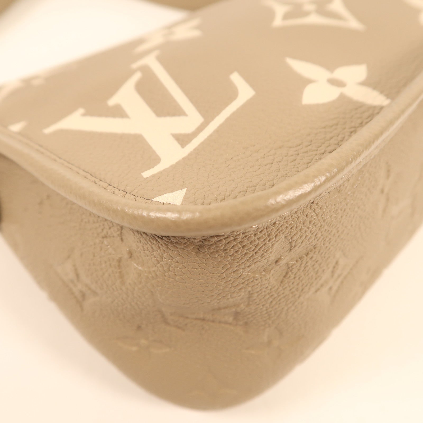 LOUIS VUITTON Monogram Empreinte Diane PM金扣手挽肩背兩用袋