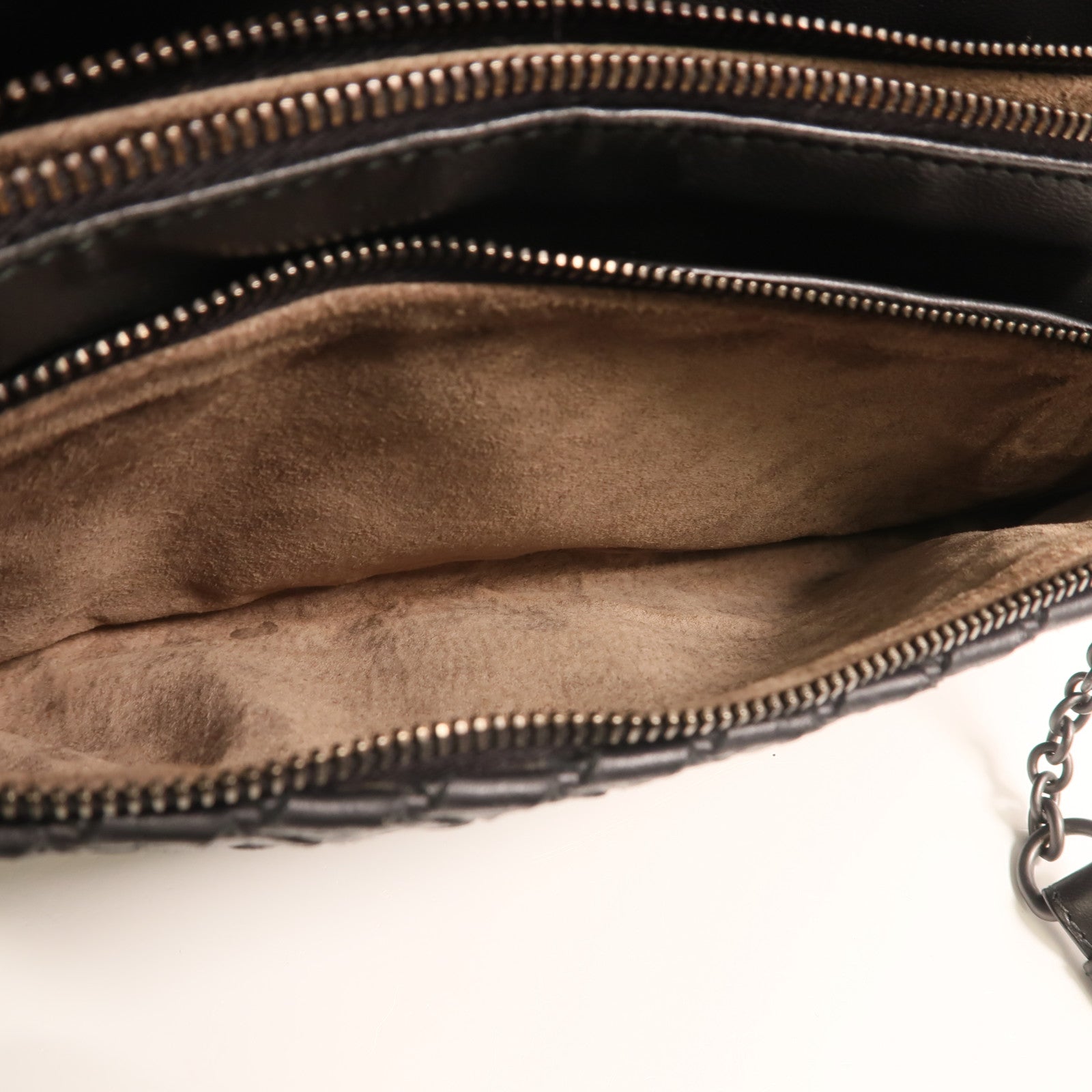 BOTTEGA VENETA 牛皮皮革Shoulder Bag鏈帶肩背袋