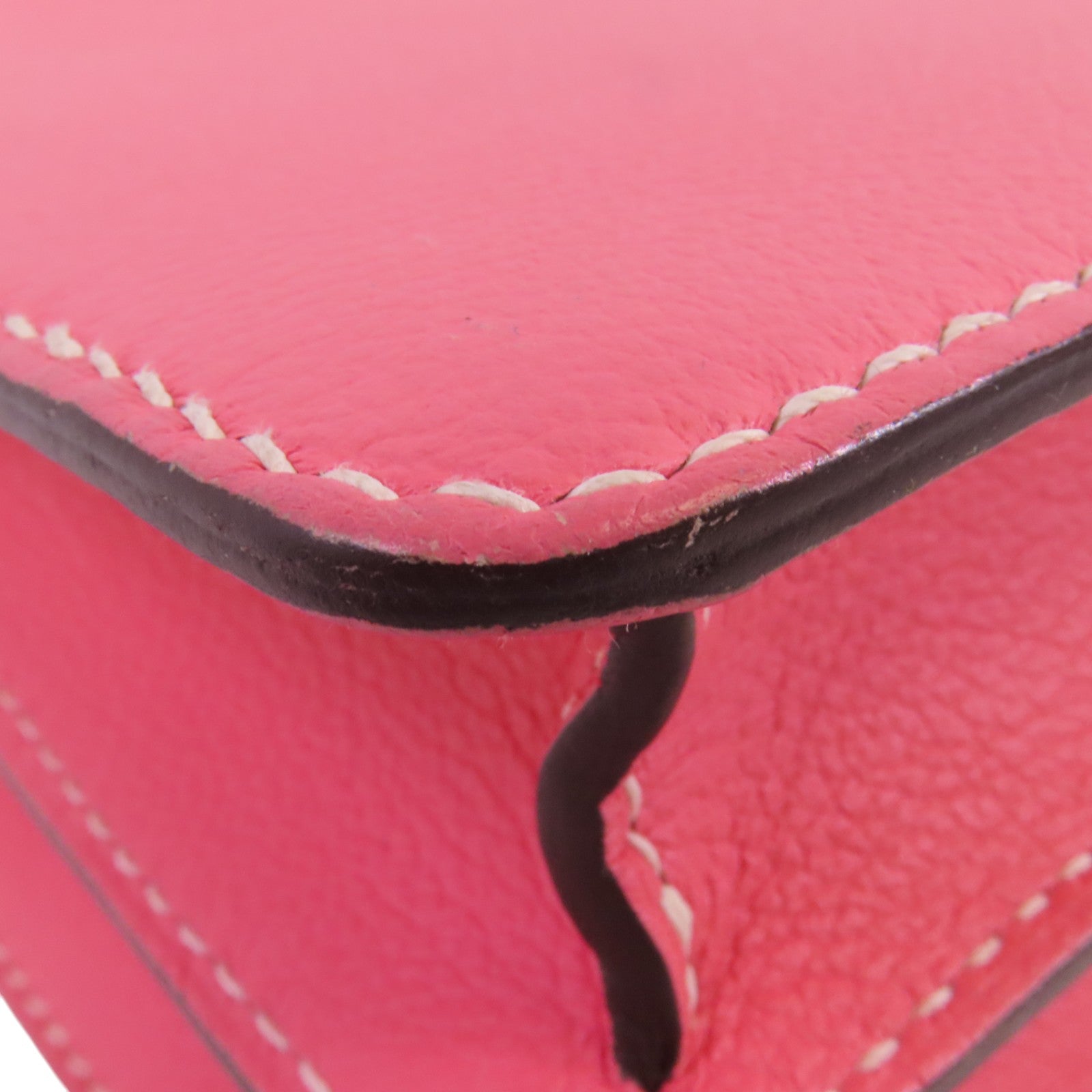 HERMES Evercolor皮革Roulis 23銀扣肩背袋