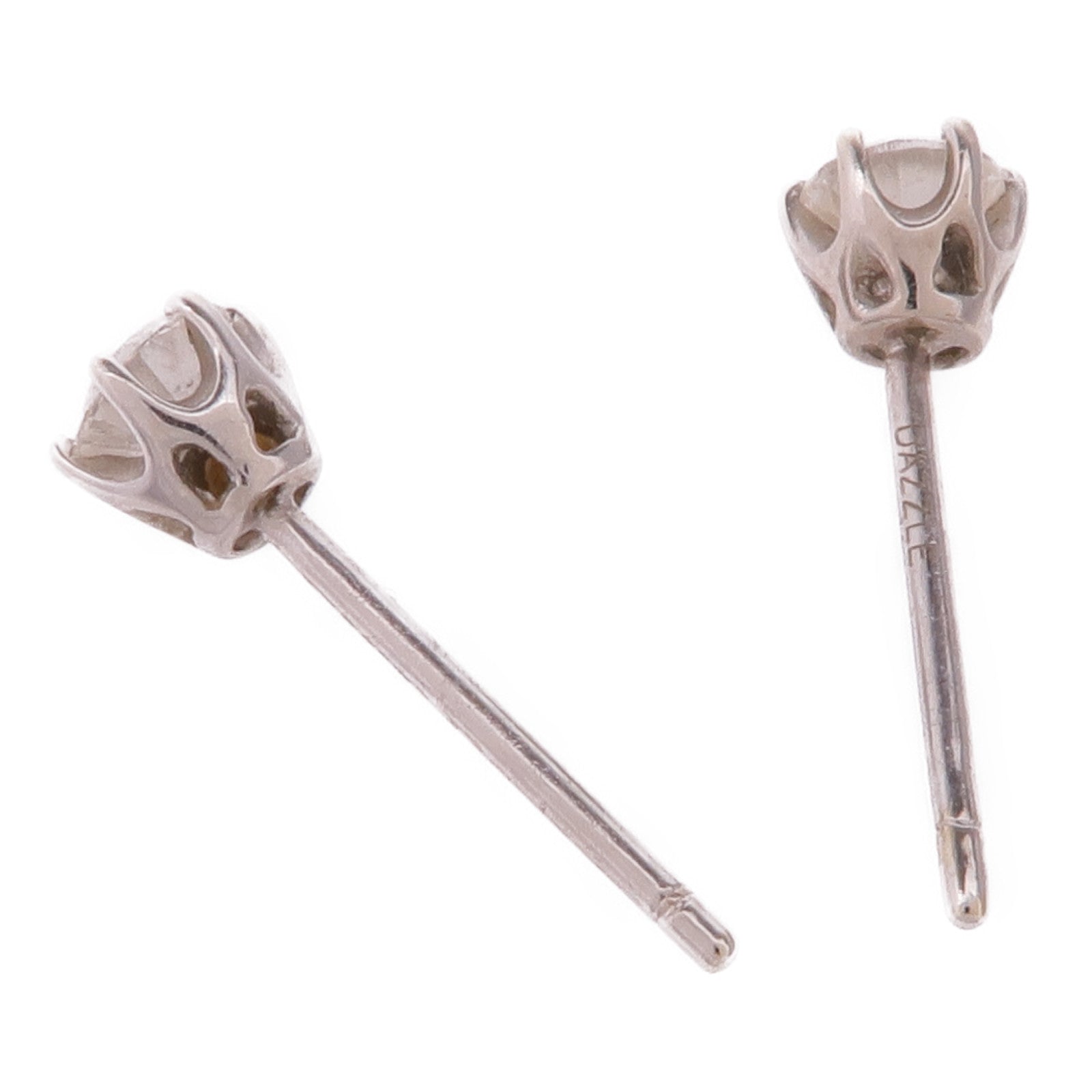 JEWELRY 18K白金Diamond Earrings鑽石耳環