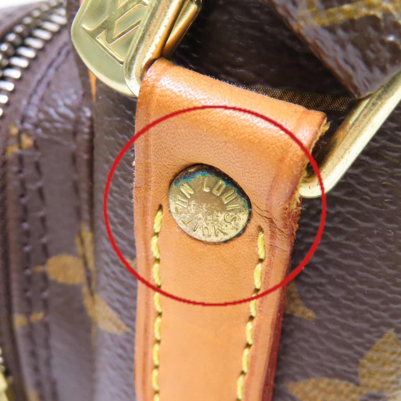 LOUIS VUITTON Monogram Amazon Shoulder Bag金扣肩背袋啡色