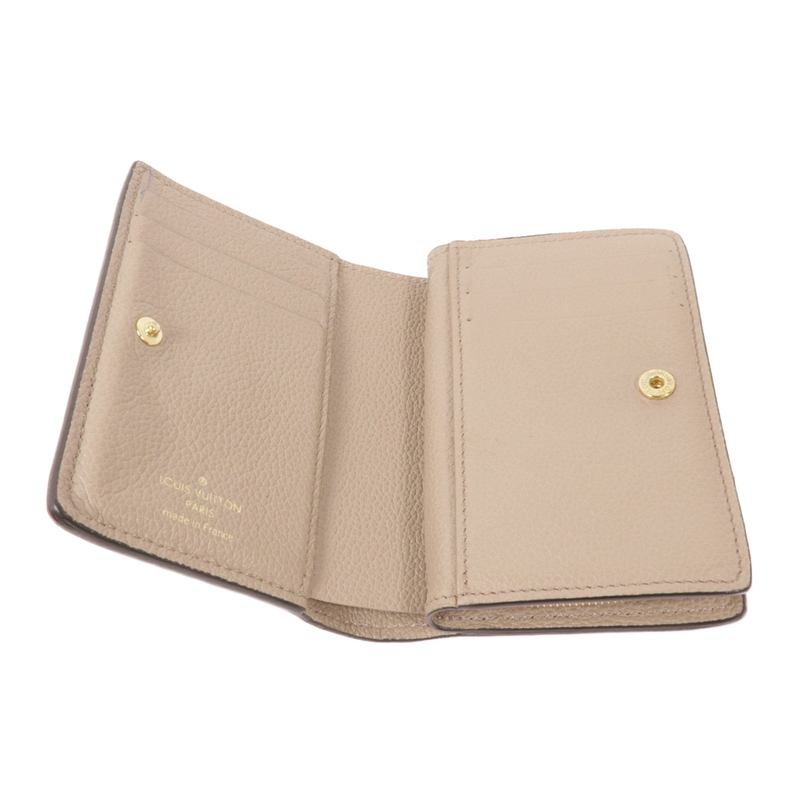 LOUIS VUITTON Monogram Empreinte Clea Wallet金扣錢包