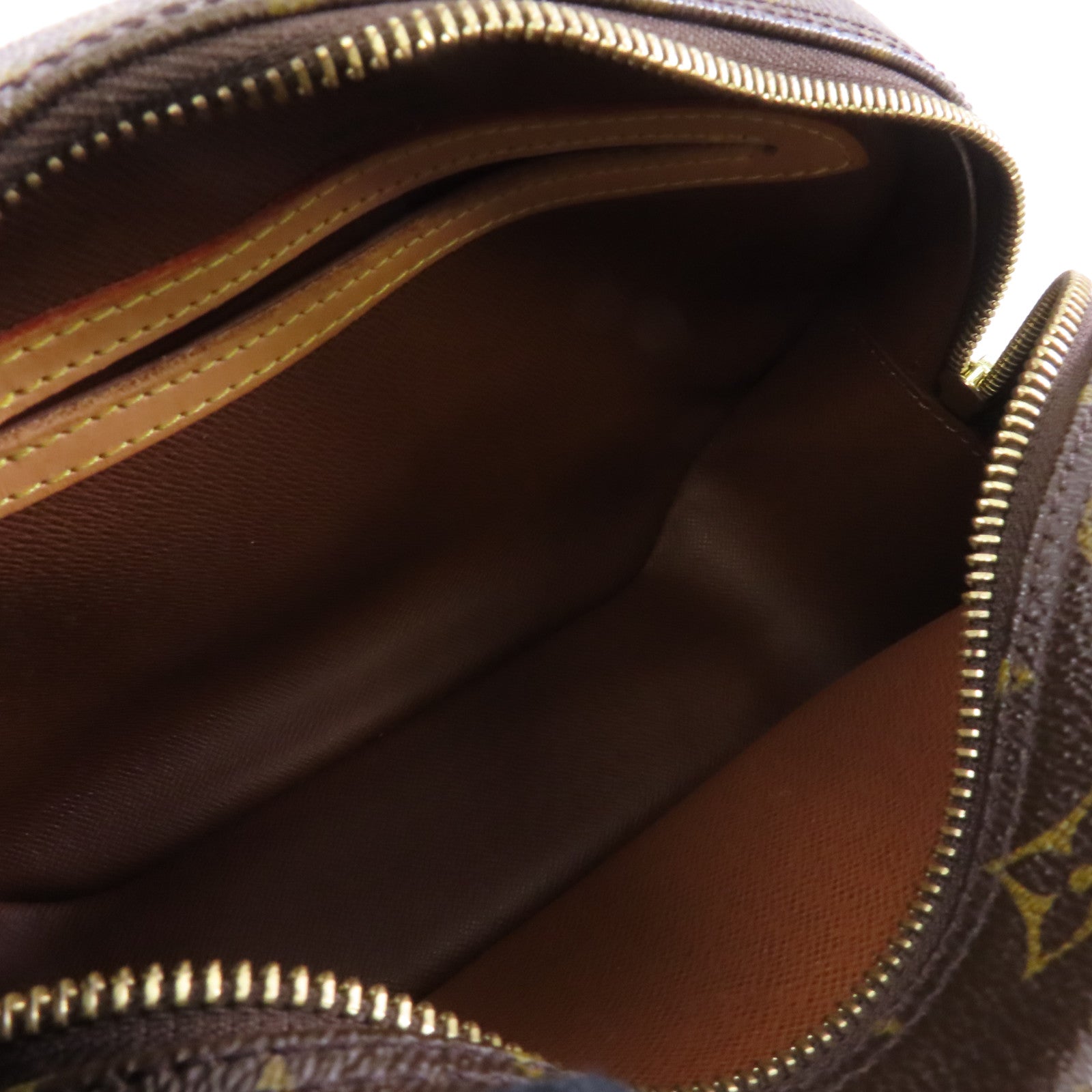 LOUIS VUITTON Monogram Blois Bag金扣肩背袋棕色
