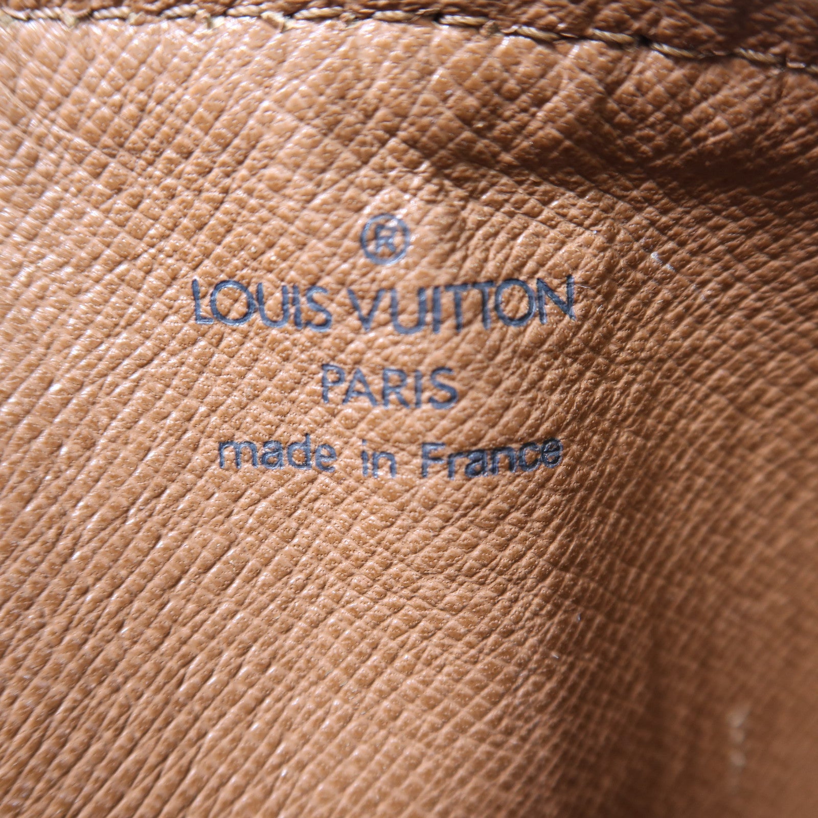 LOUIS VUITTON Monogram Papillon金扣手挽袋棕色