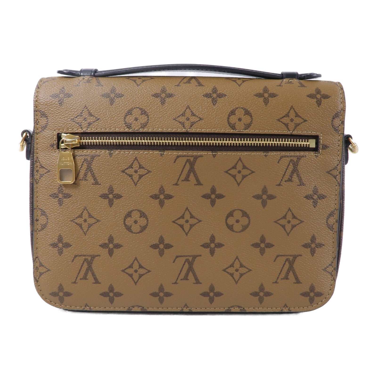 LOUIS VUITTON Monogram Reverse Pochette Metis手挽肩背兩用袋