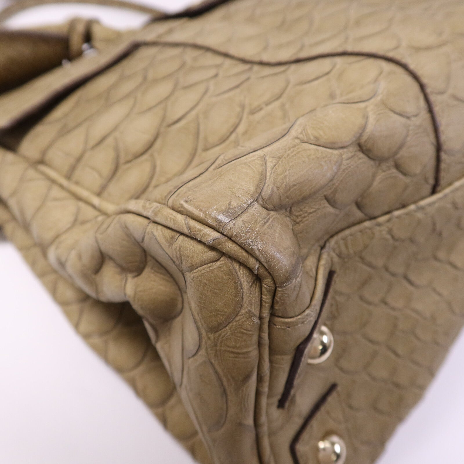 MULBERRY 牛皮皮革Bayswater金扣手挽袋