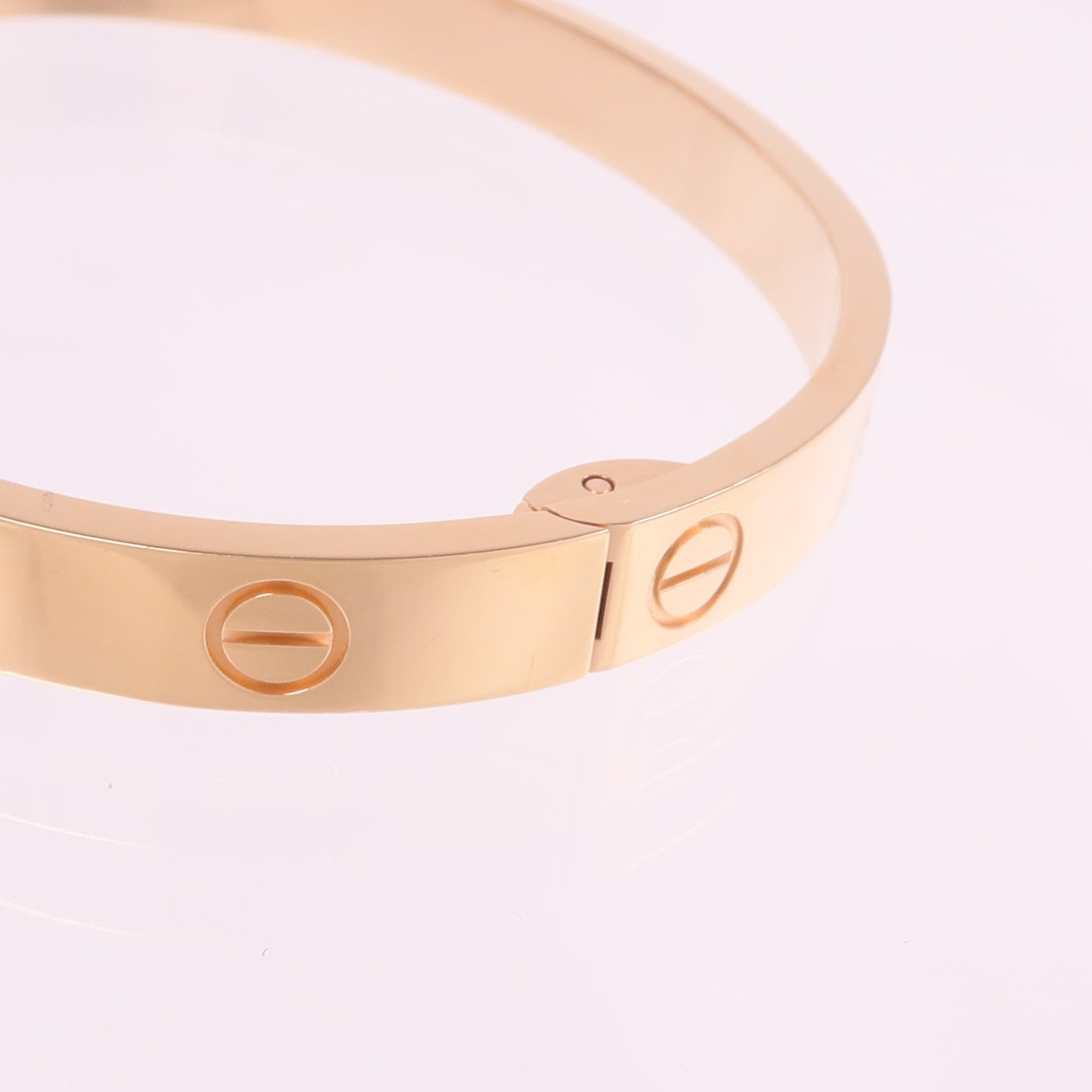 CARTIER 18K玫瑰金Love Bracelet手鐲