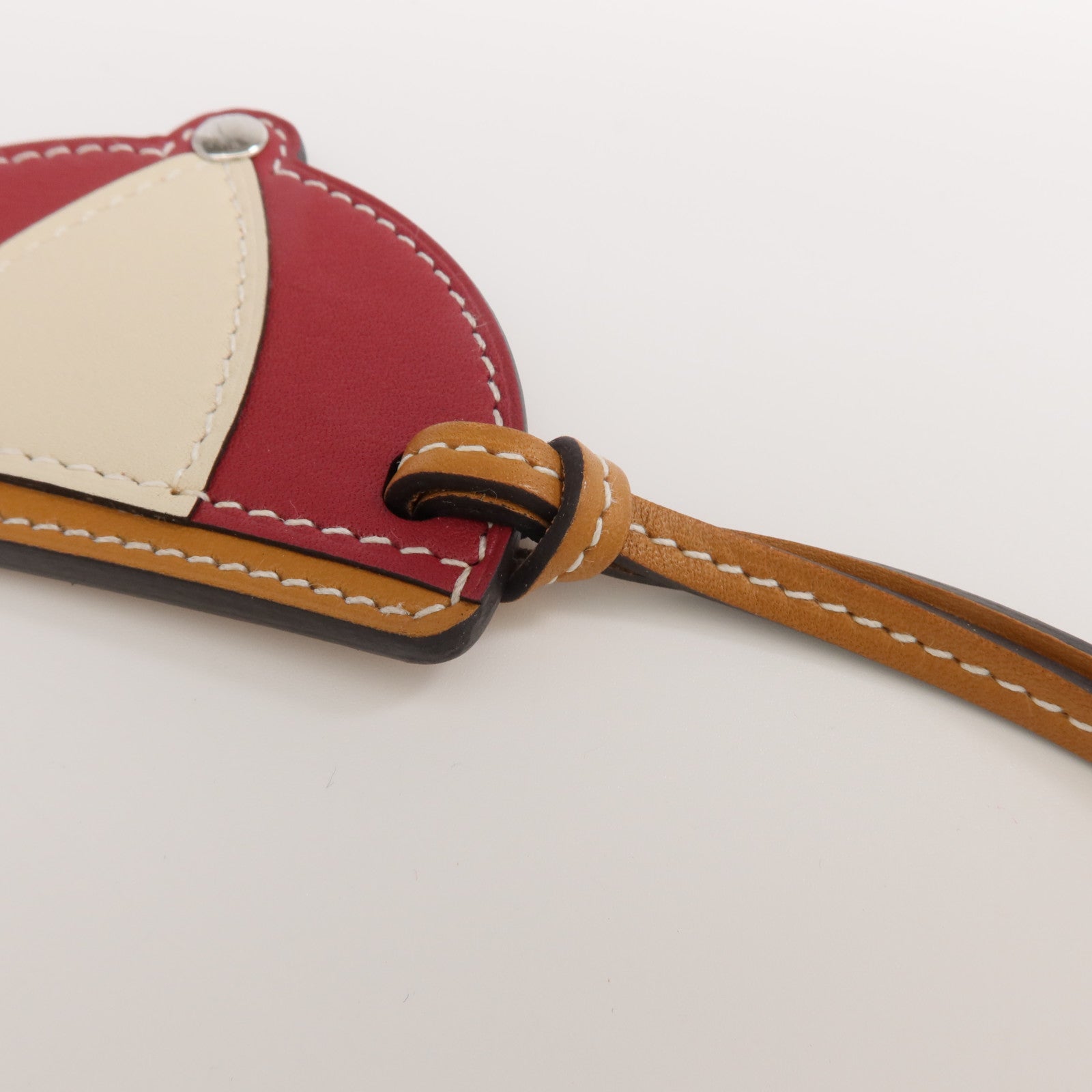 HERMES Swift皮革Paddock Bombe Charm掛飾