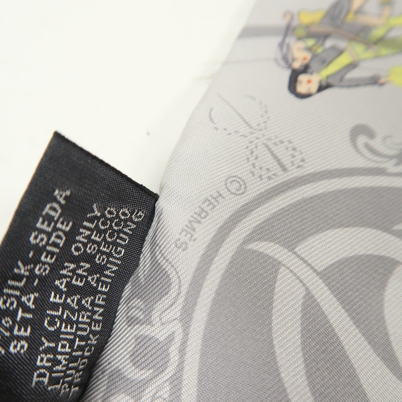 HERMES 絲質Twilly絲巾