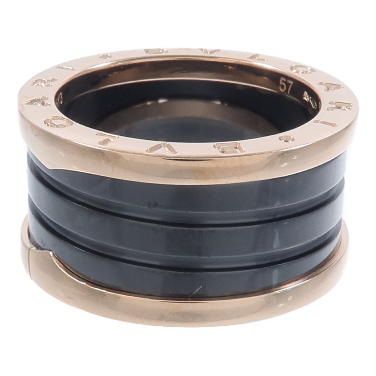 BVLGARI 18K玫瑰金B.zero1 Ring戒指