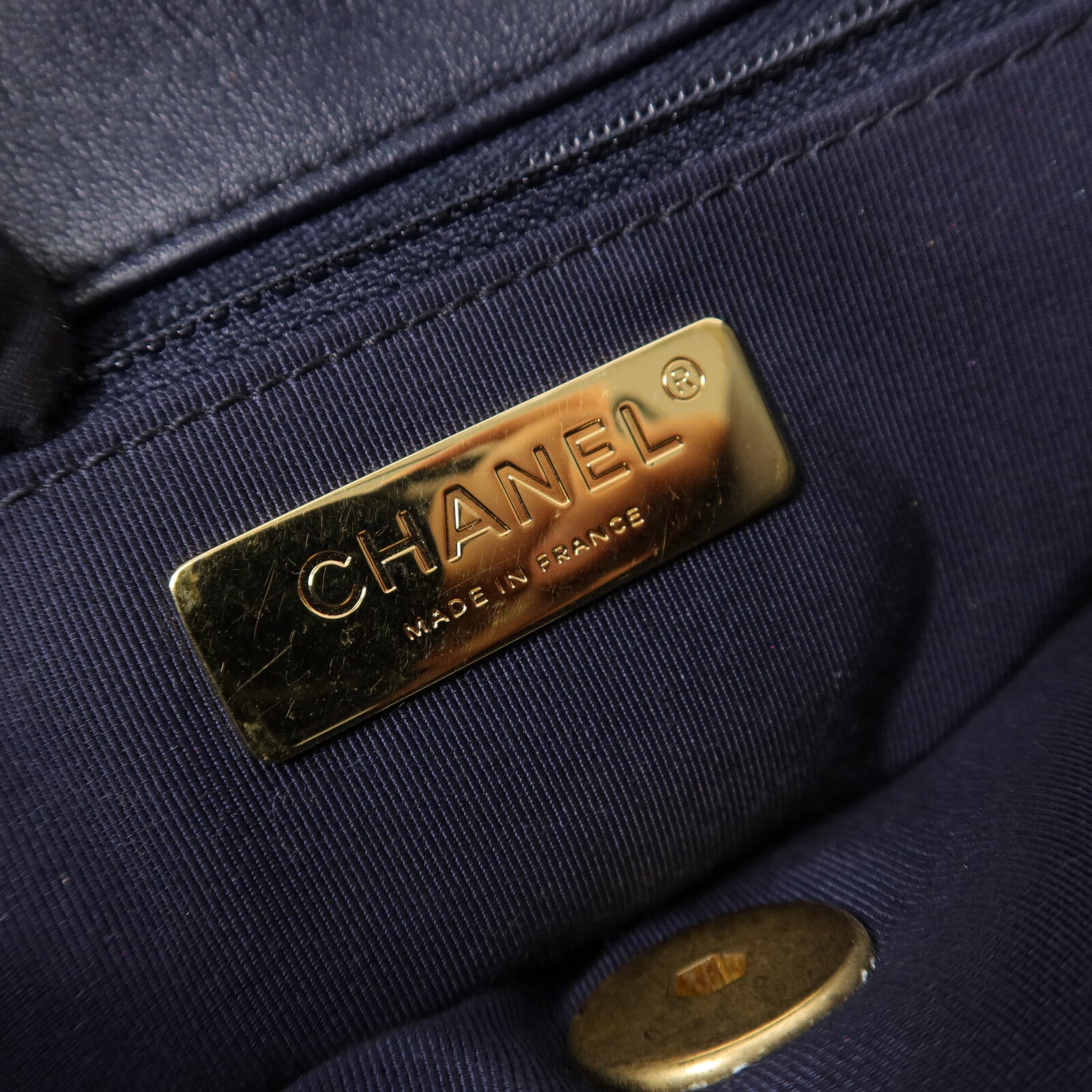 CHANEL 羊皮皮革Chanel 19 Medium手挽肩背兩用袋