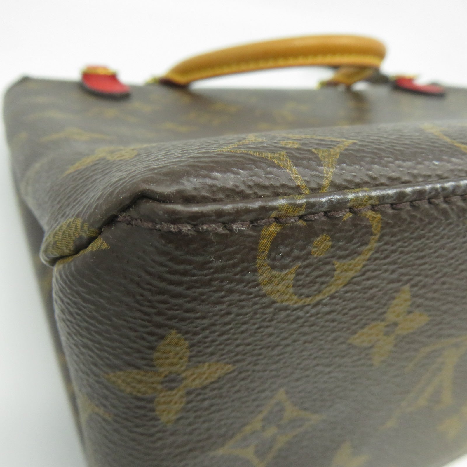 LOUIS VUITTON 【激減優惠】Monogram Marignan金扣手挽肩背兩用袋棕色