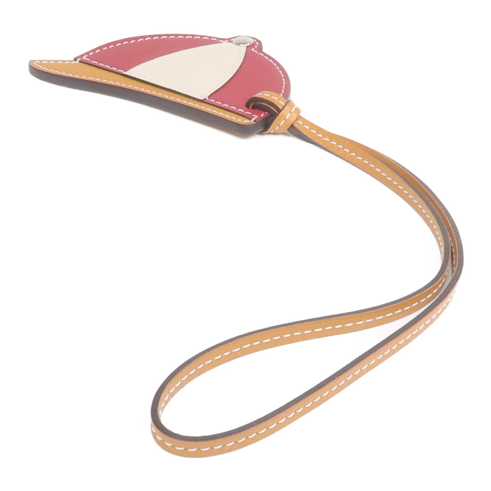 HERMES Swift皮革Paddock Bombe Charm掛飾