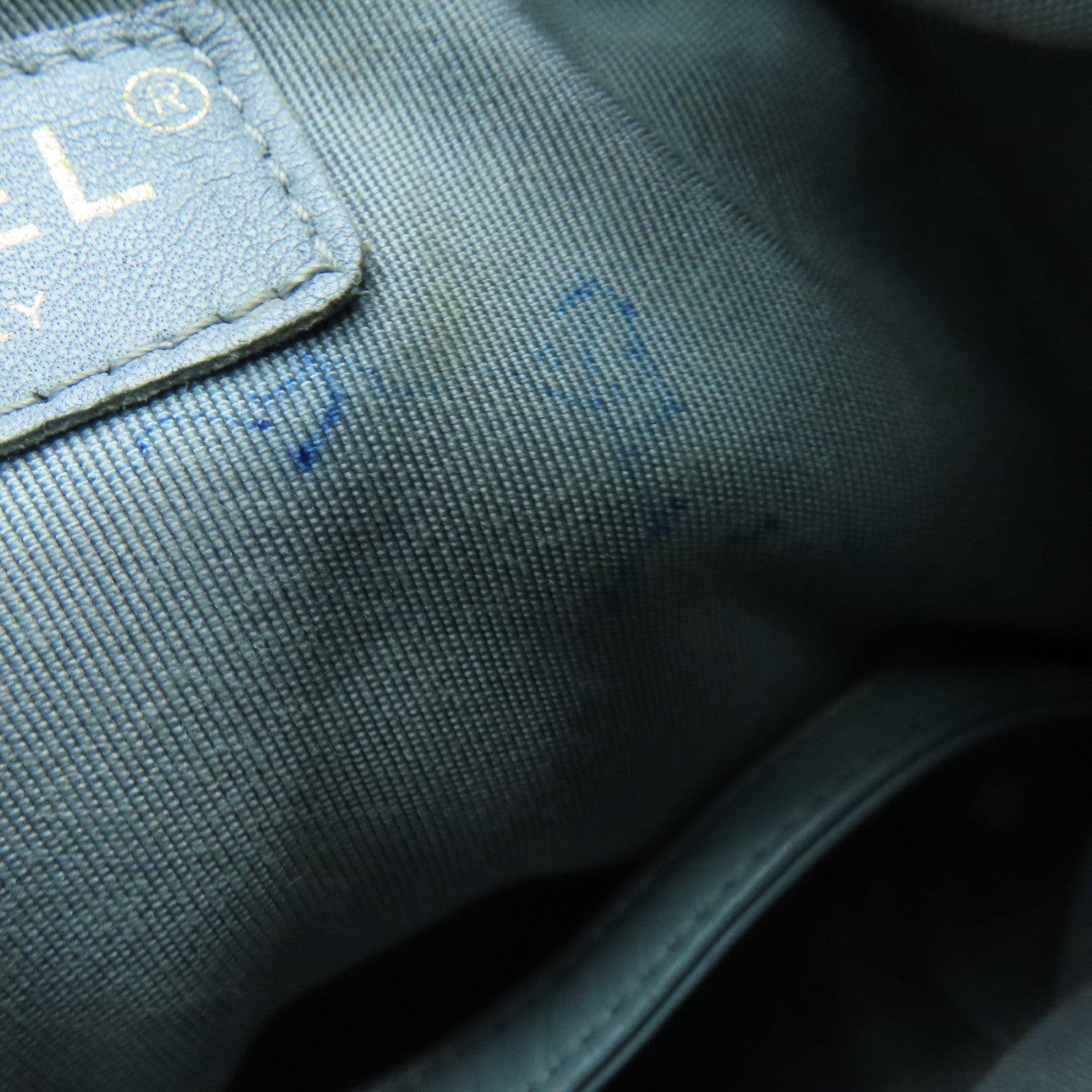 CHANEL 【激減優惠】牛皮皮革Shoulder Bag金扣肩背袋藍色