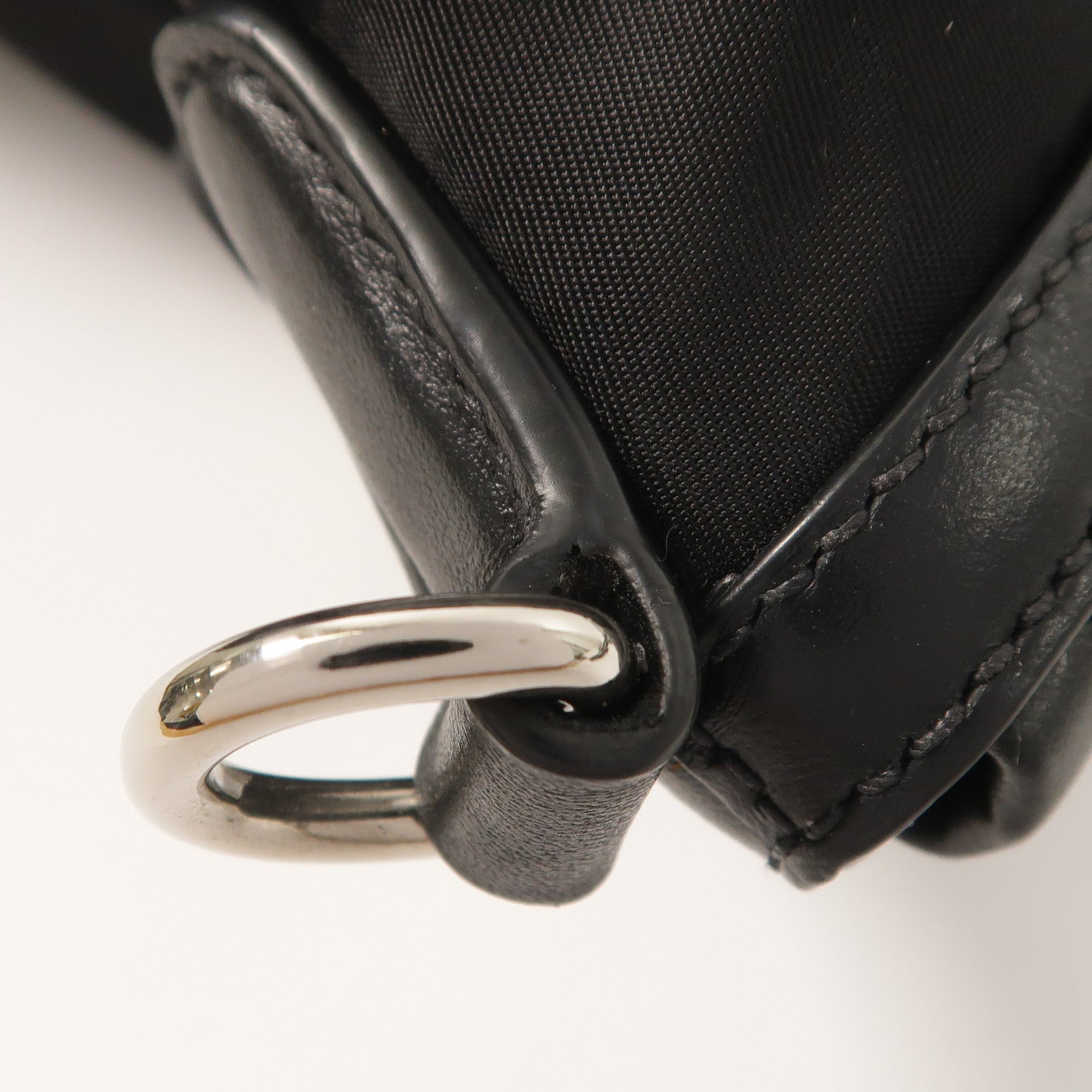 PRADA 尼龍2 Way Shoulder Bag銀扣手挽肩背兩用袋