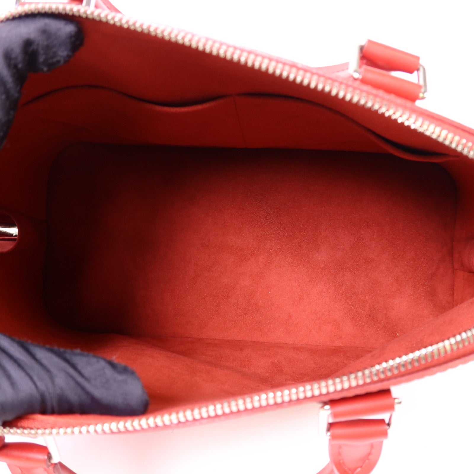 LOUIS VUITTON Epi Alma MM銀扣手挽袋