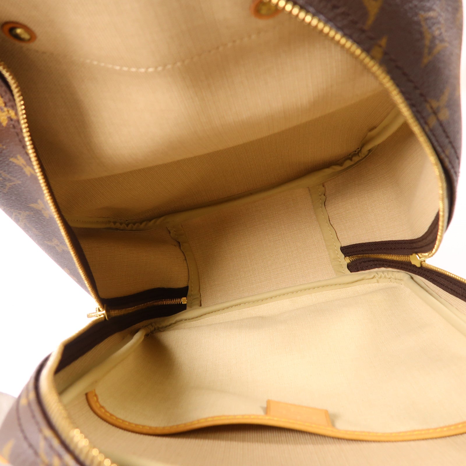 LOUIS VUITTON Monogram Excursion Shoe Case金扣手挽袋