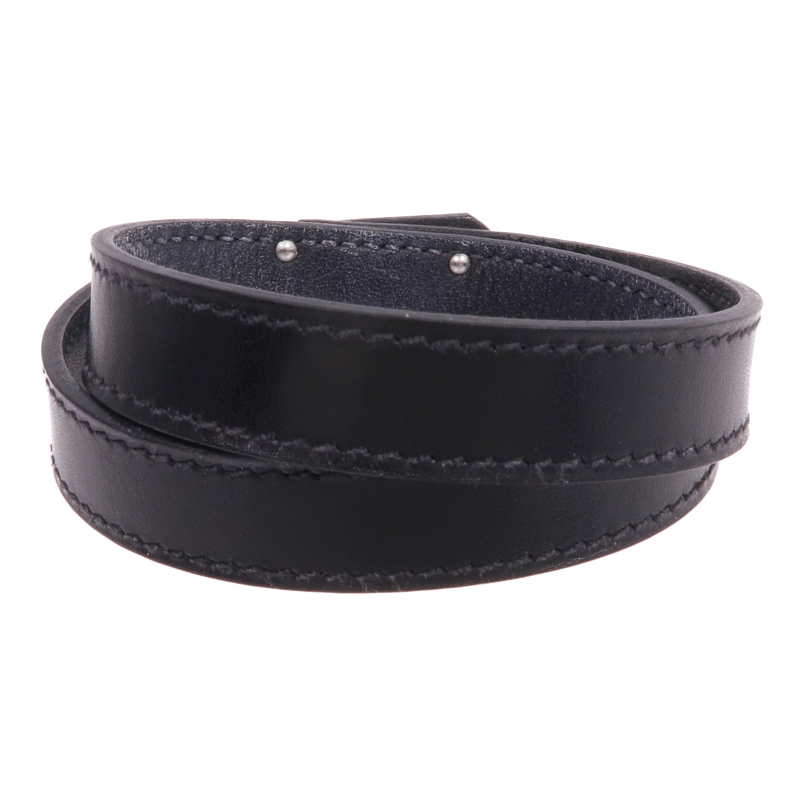 HERMES Box Calf皮革Kelly Double Tour Bracelet手鏈