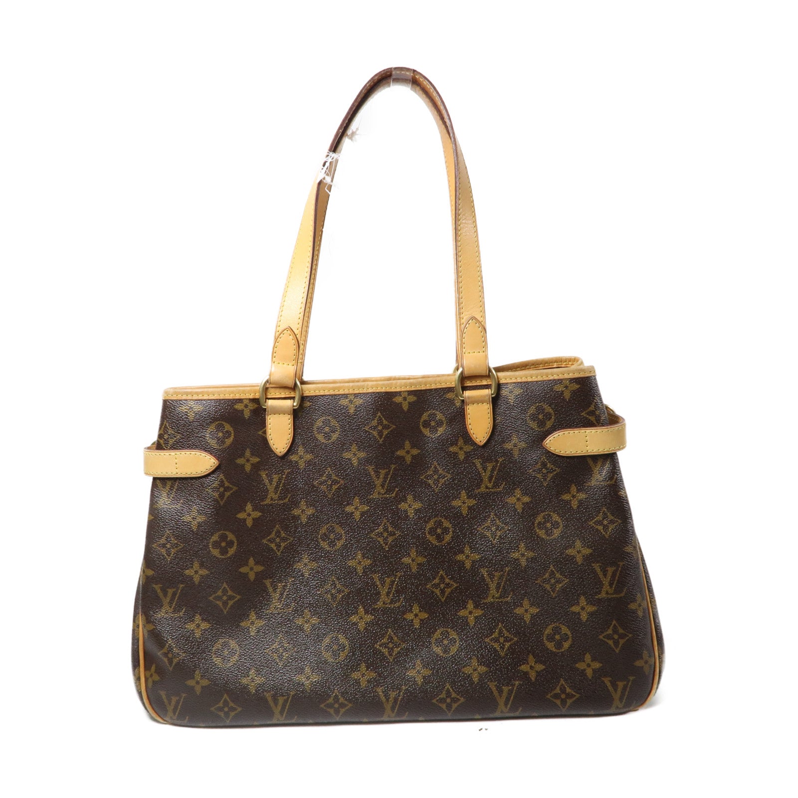 LOUIS VUITTON Monogram Batignolles Horizontal金扣肩背袋啡色