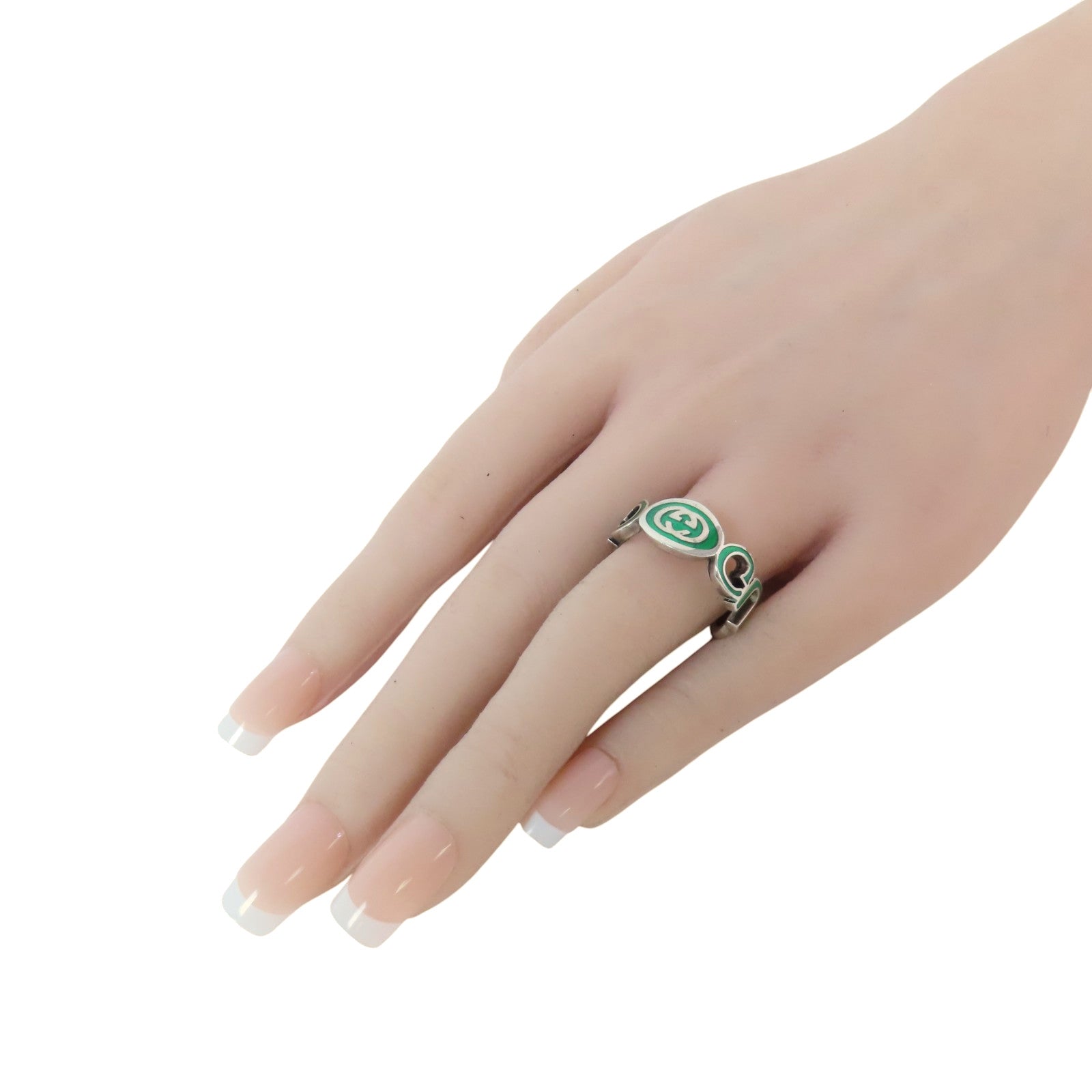 GUCCI 925純銀Silver Ring戒指US#8.5