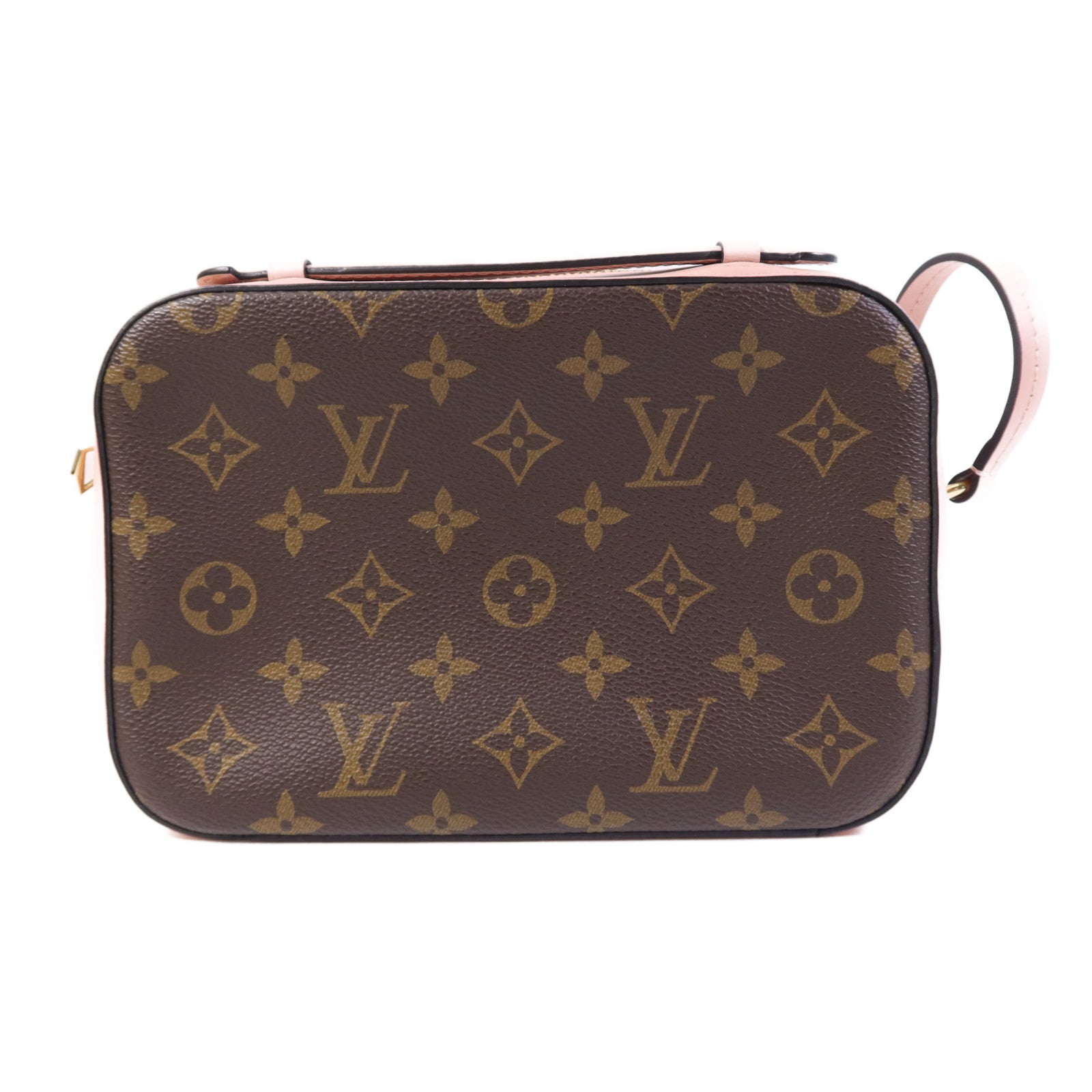 LOUIS VUITTON Monogram Saintonge金扣肩背袋