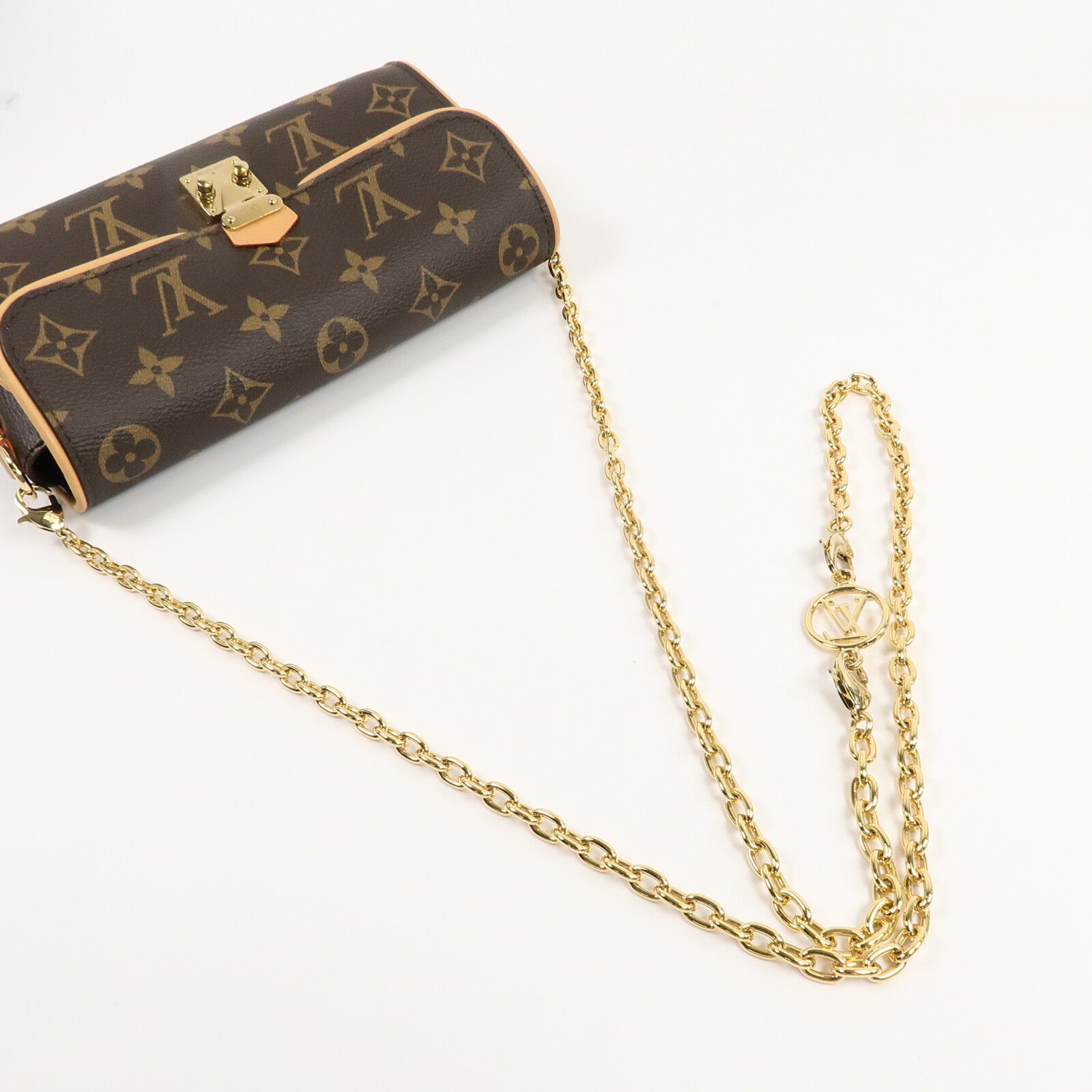 LOUIS VUITTON Monogram Pochette Camille手挽肩背兩用袋