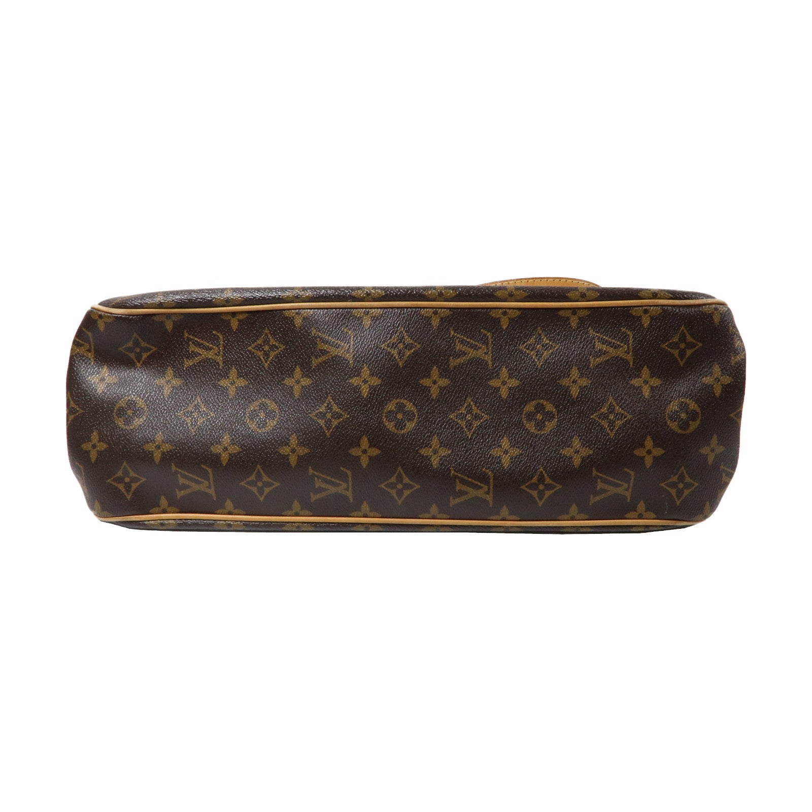 LOUIS VUITTON Monogram Batignolles Horizontal金扣肩背袋啡色